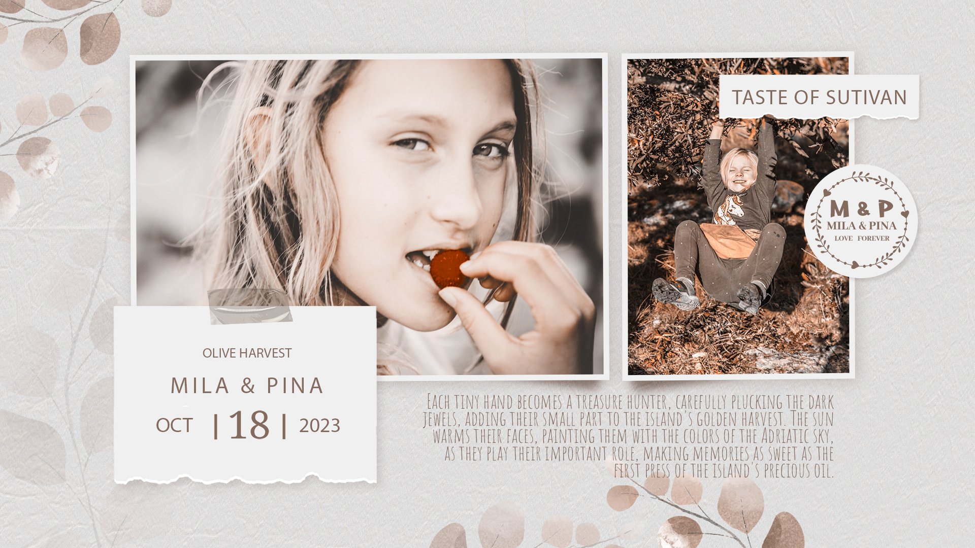 person opening photo album displaying grayscale photos