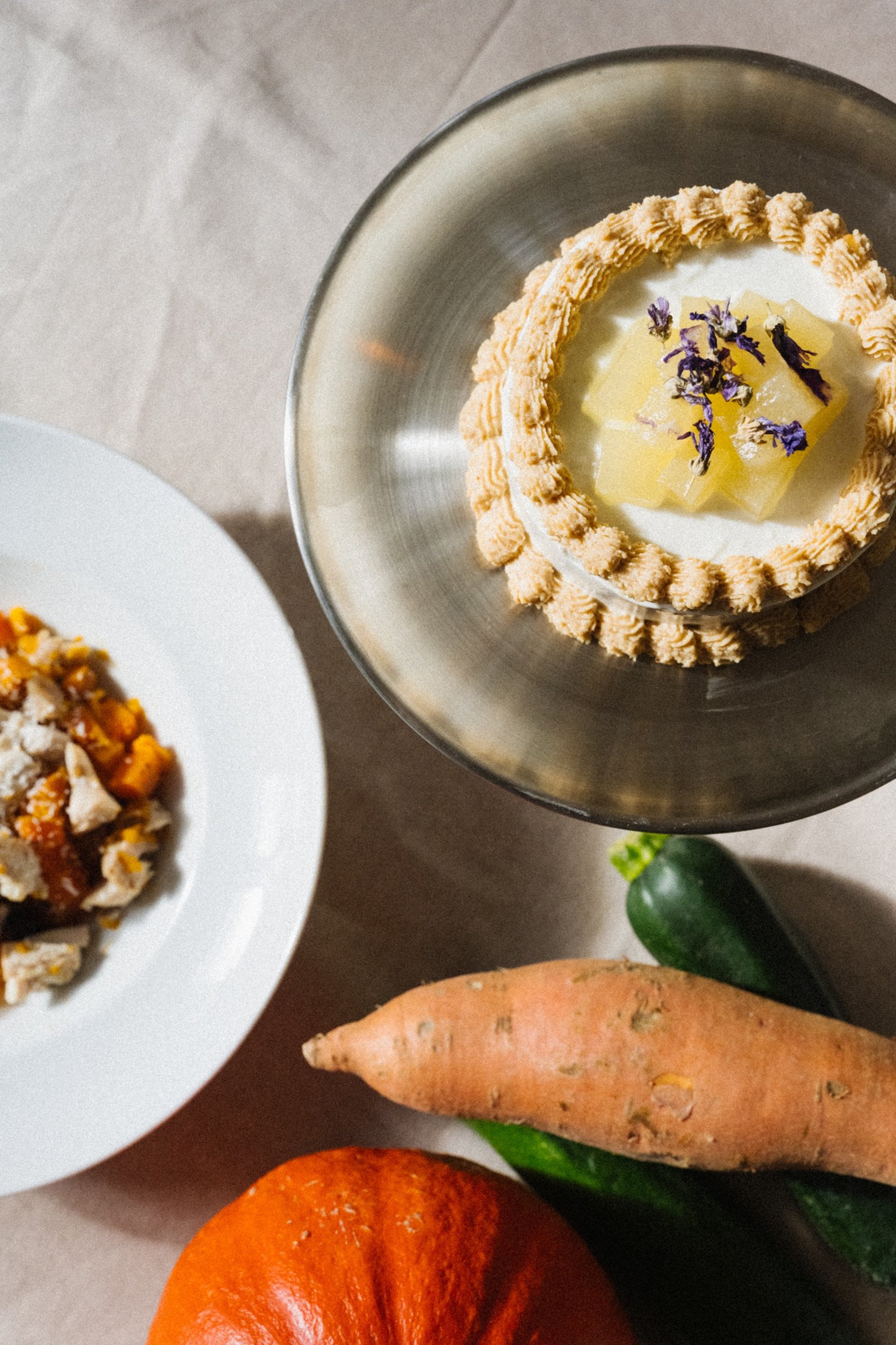 pink and white hearts illustration