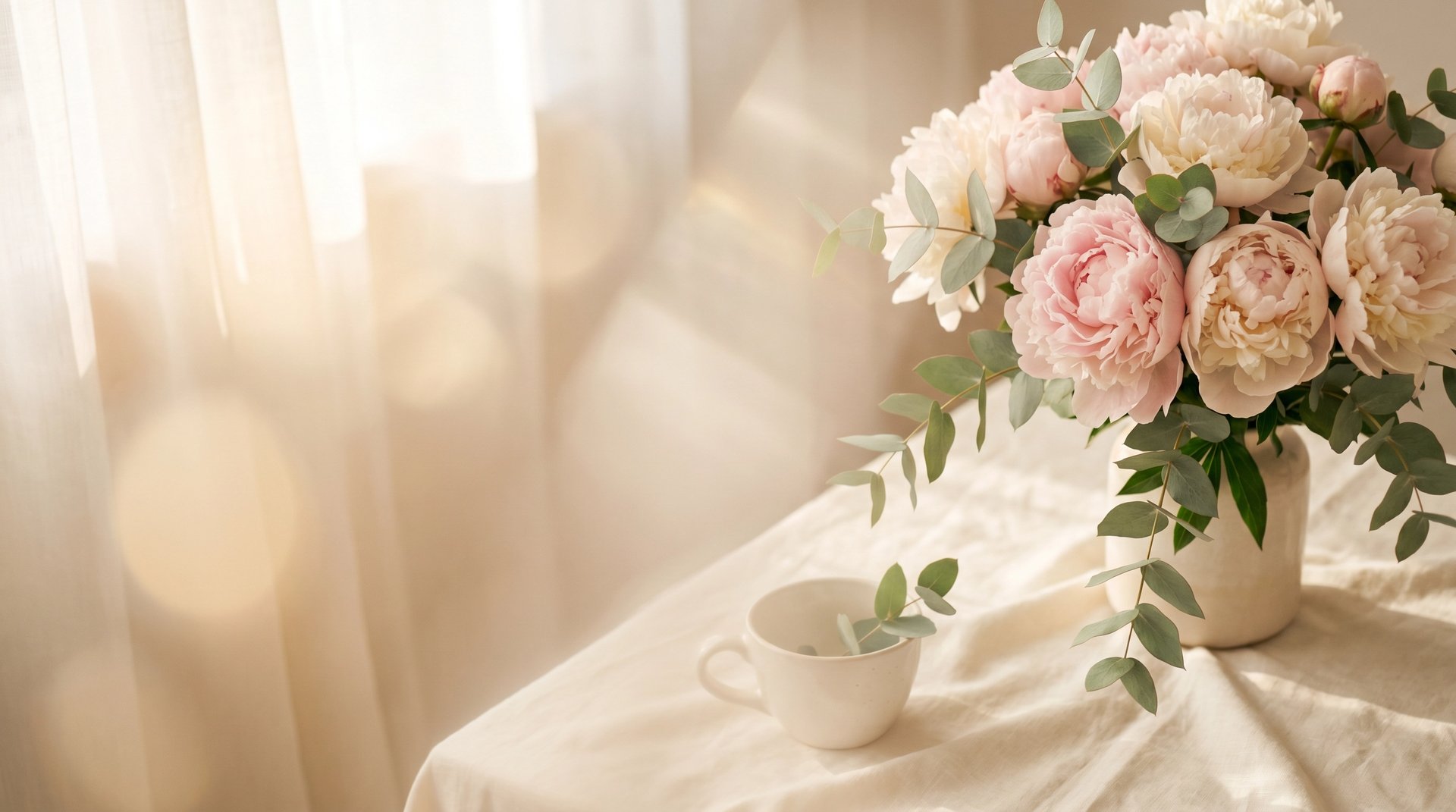 an abstract photo of a curved building with a blue sky in the background
