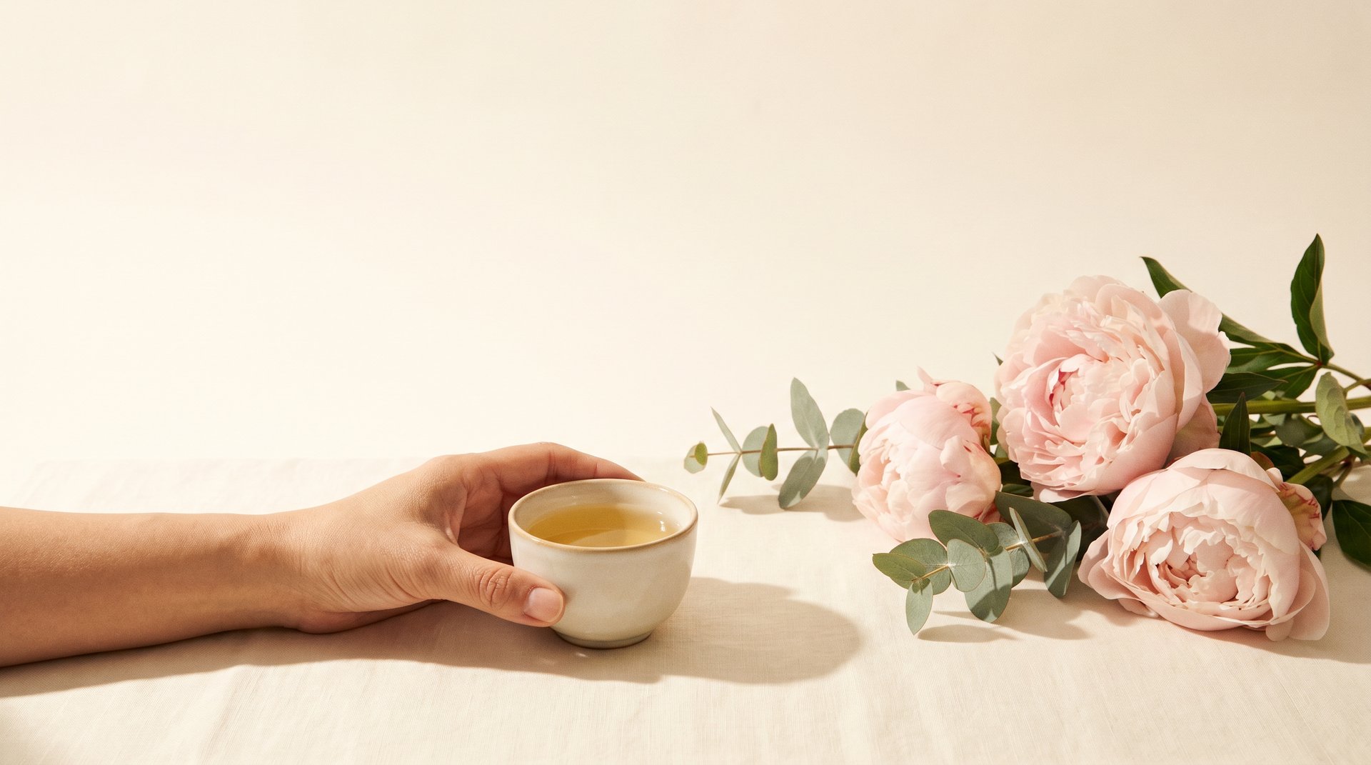an abstract photo of a curved building with a blue sky in the background