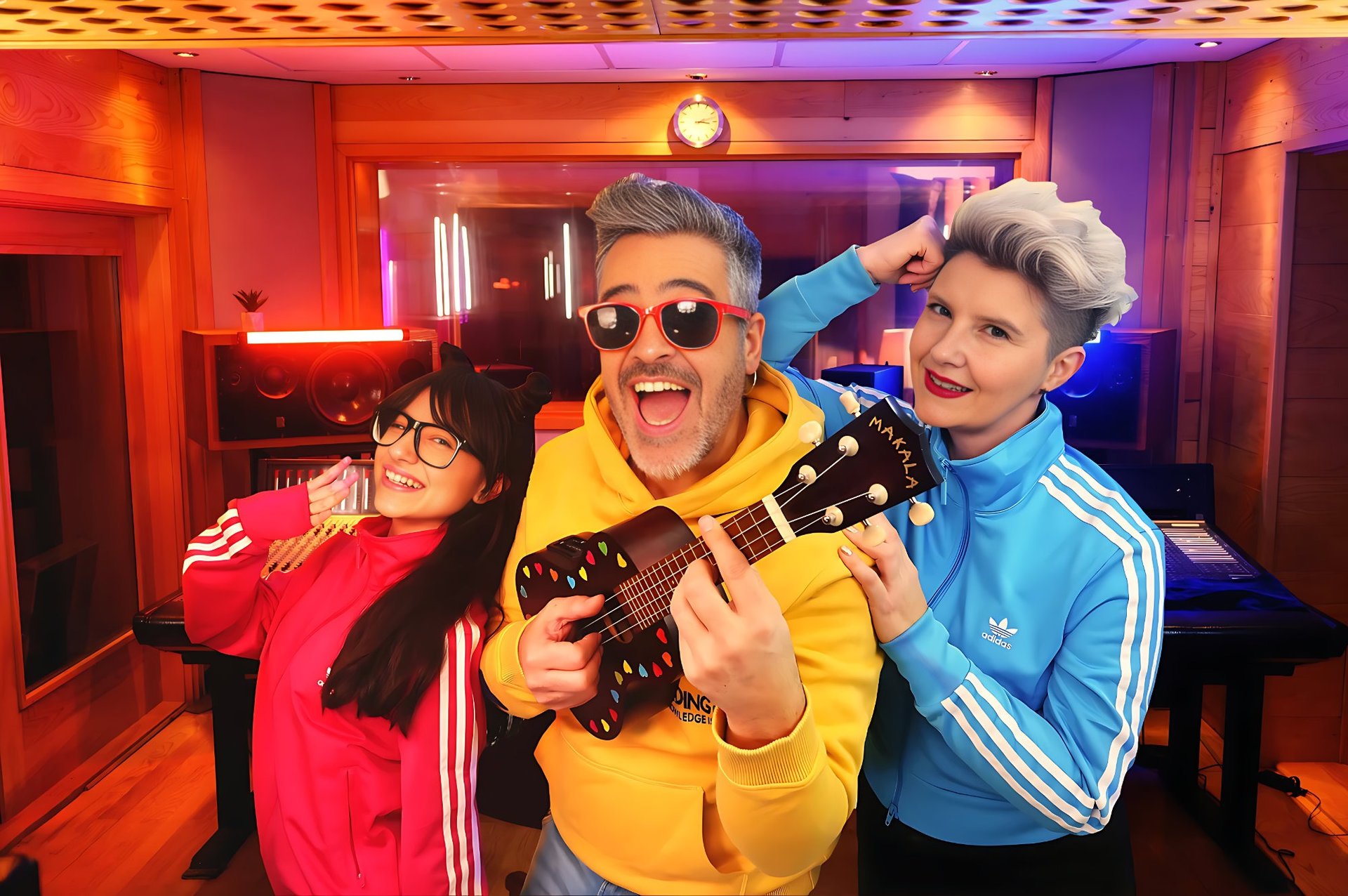 black blue and yellow textile