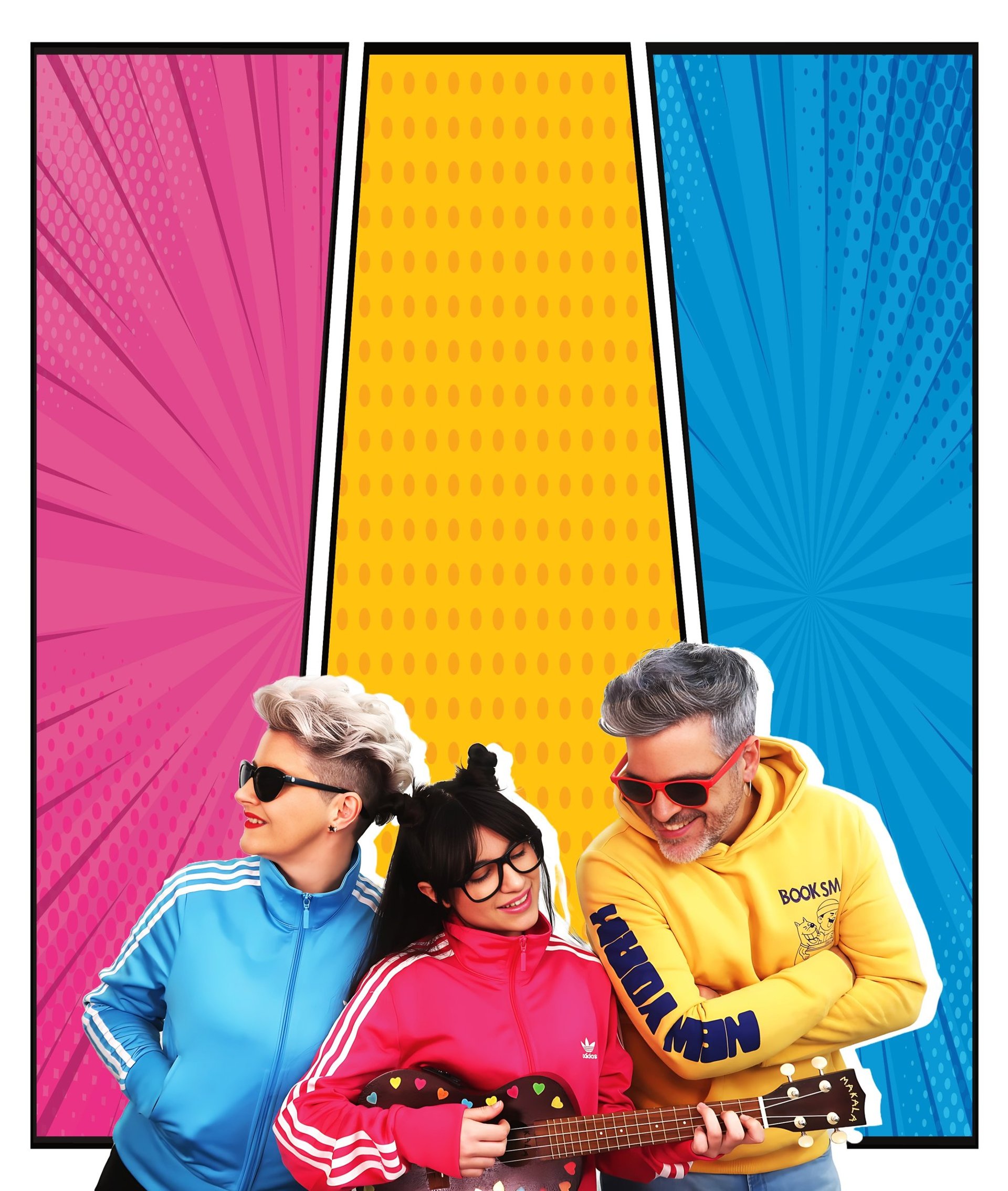 black blue and yellow textile