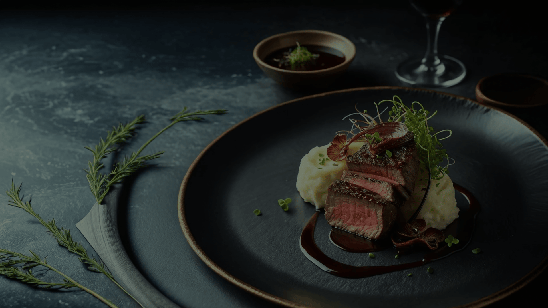 cooked food on white ceramic plate