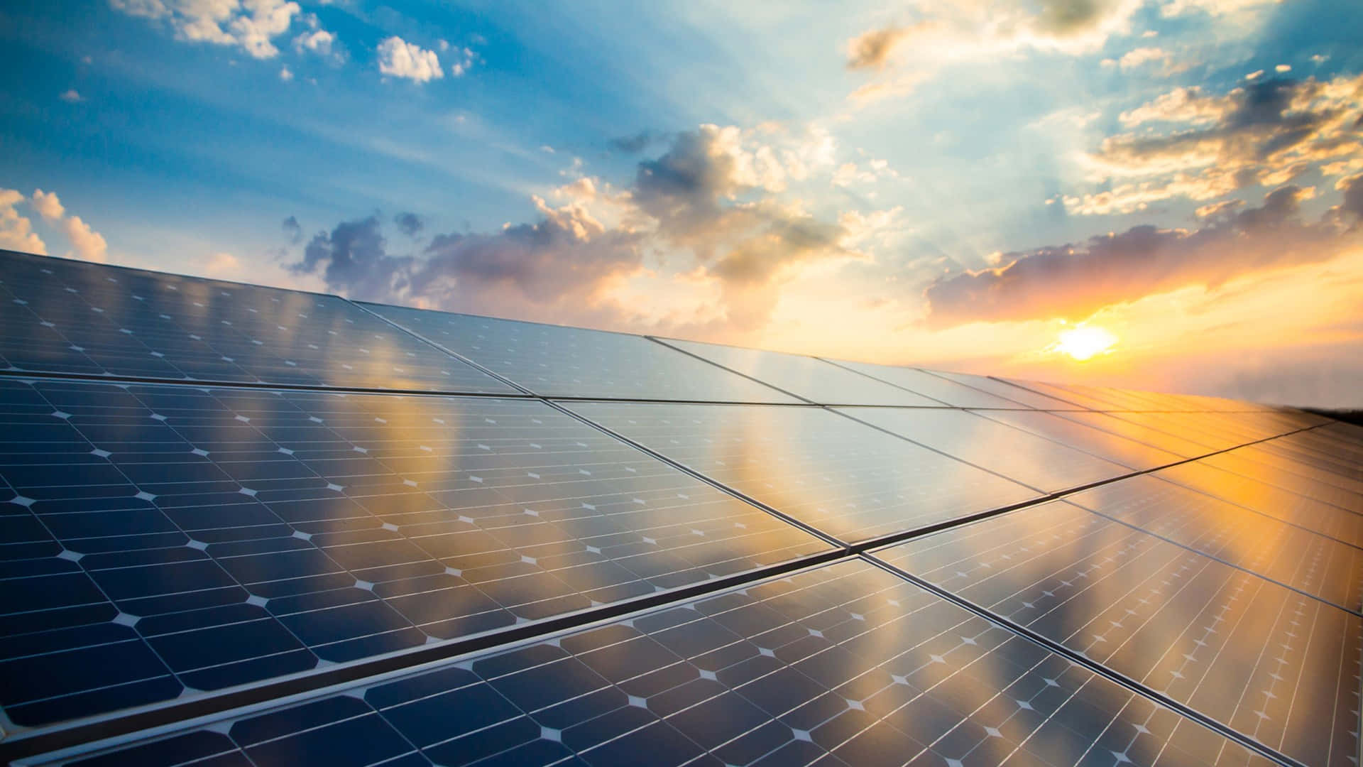 white and blue solar panels
