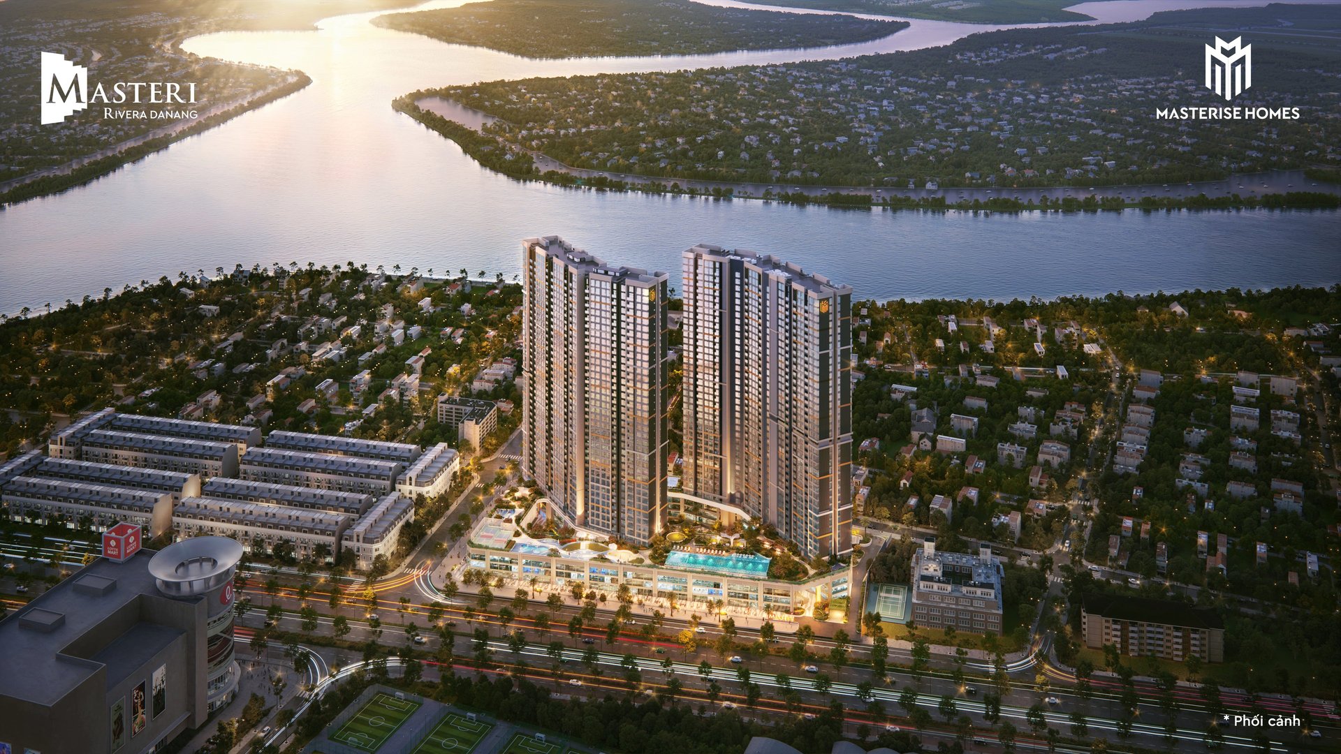 Phối cảnh dự án masteri rivera Đà Nẵng