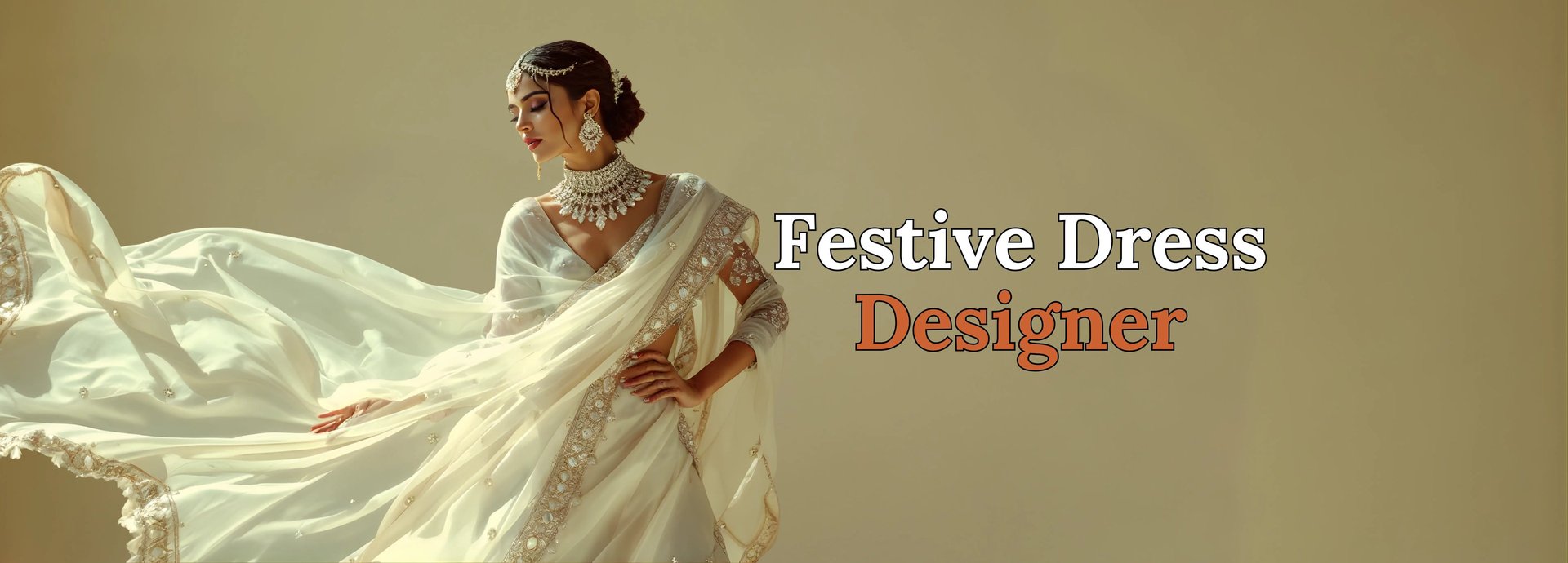 festive dress designer