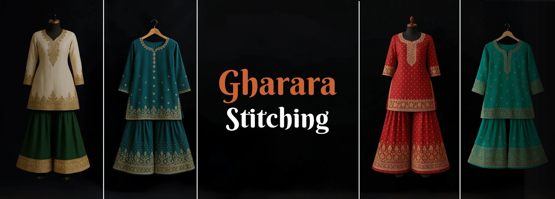 Ladies Gharara Stitching Near me