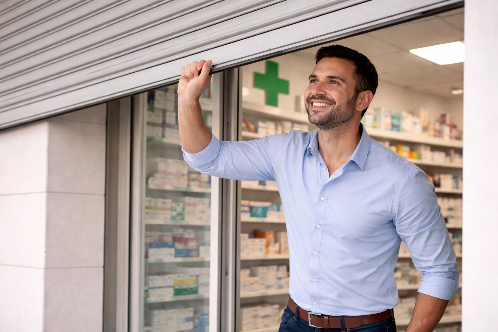 an abstract photo of a curved building with a blue sky in the background