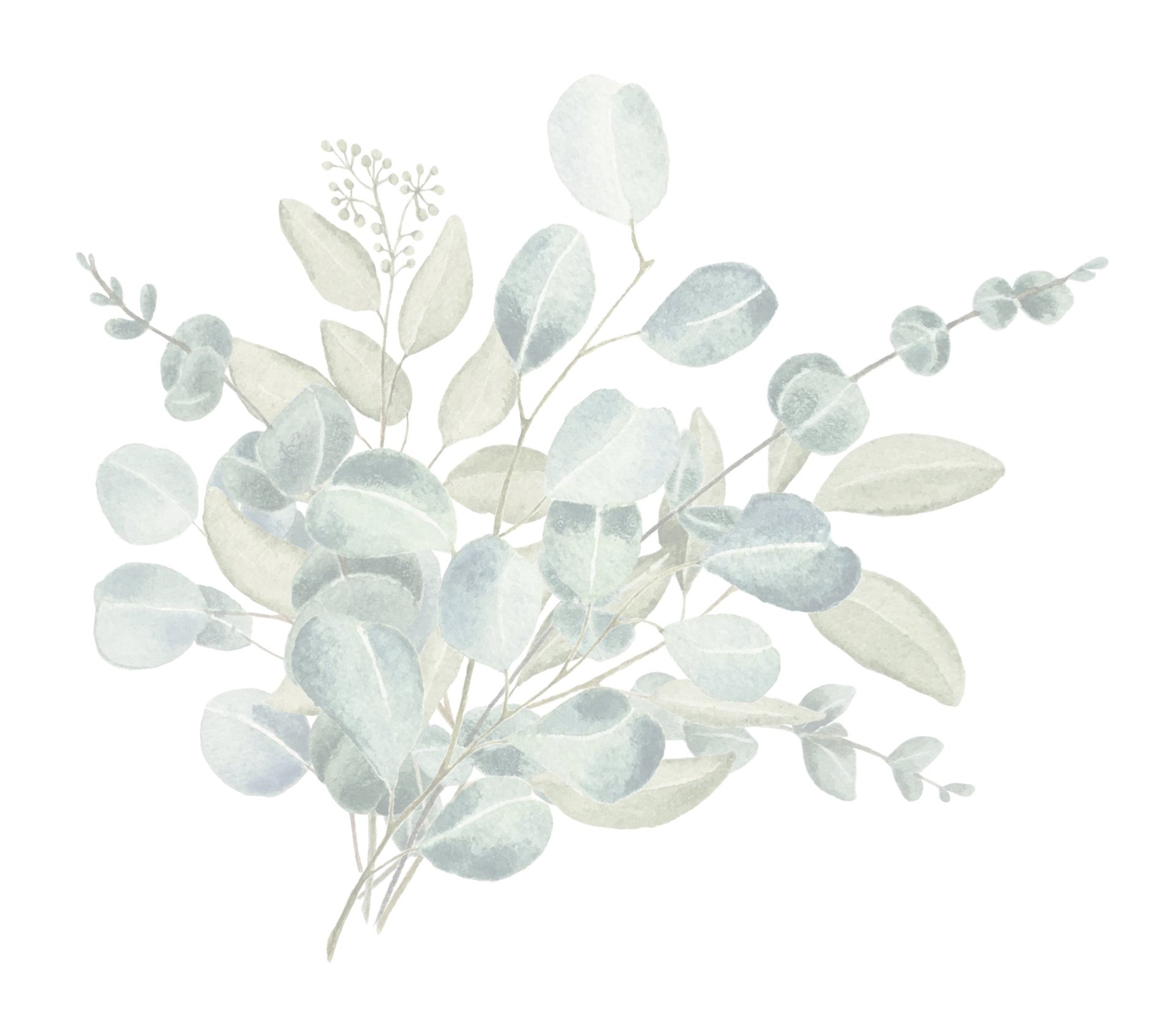 a close up of a bunch of green leaves