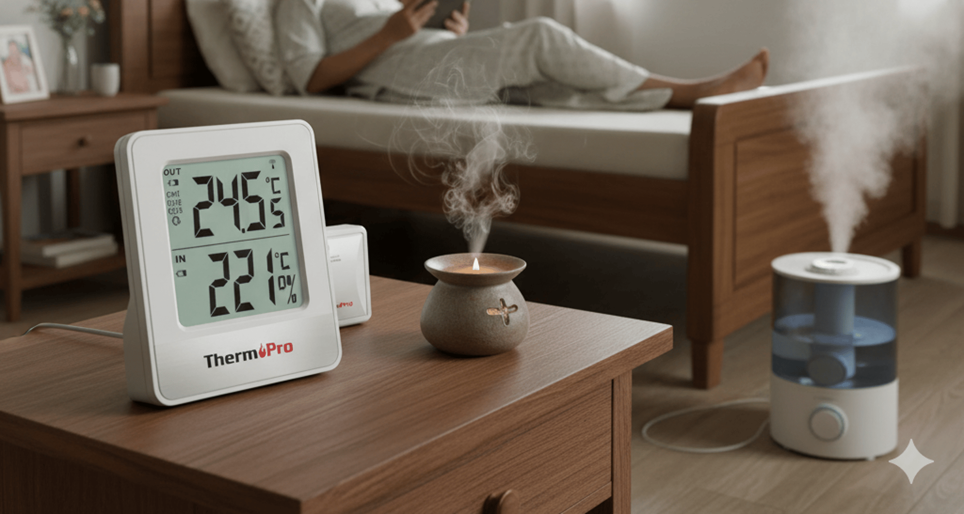 Thermo Hygro Meter TP200B