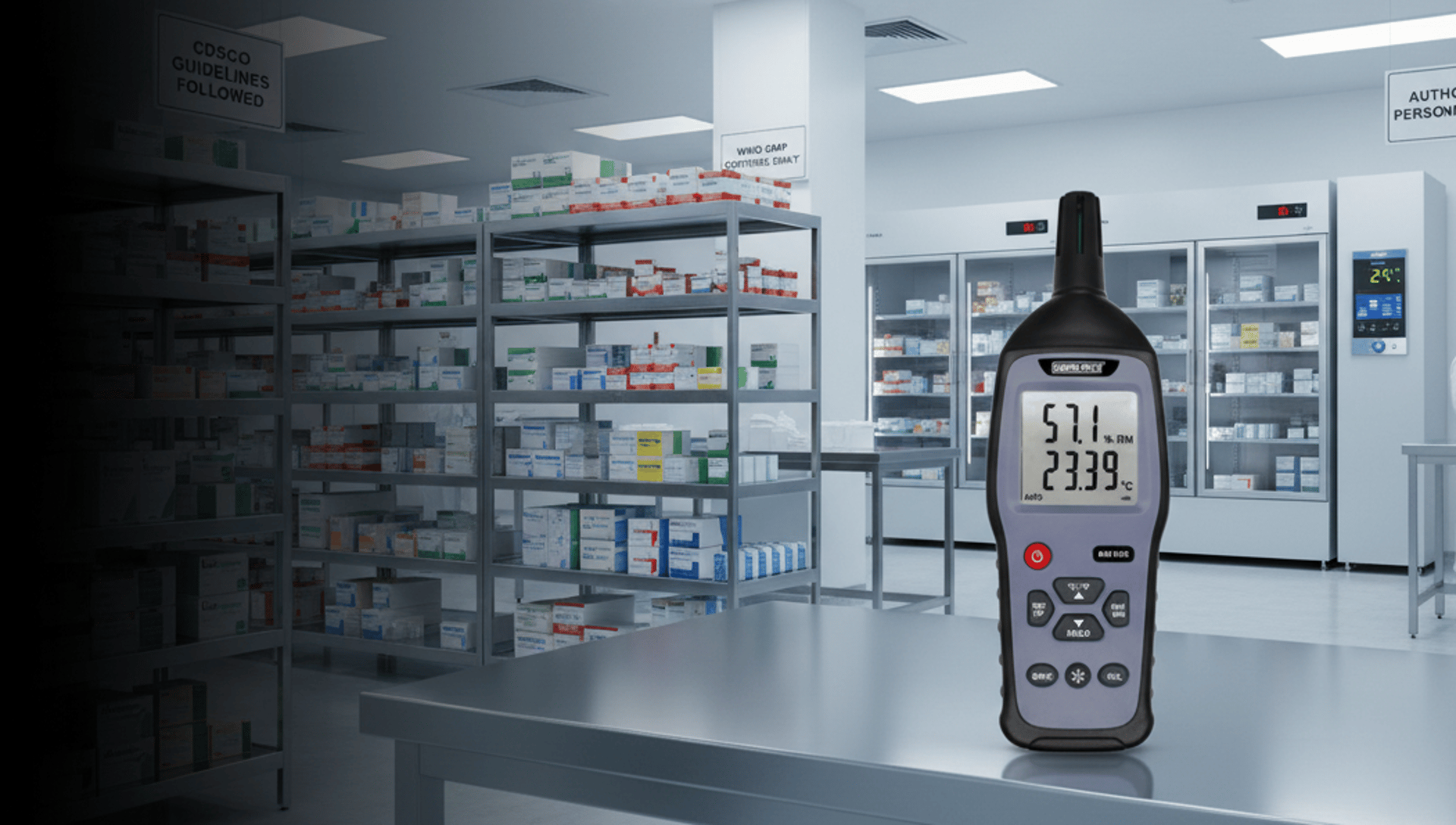 Thermo Hygro Meter KM8122