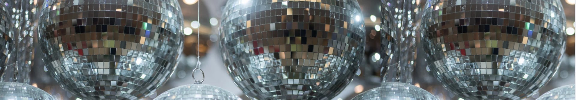 assorted mirror balls lot