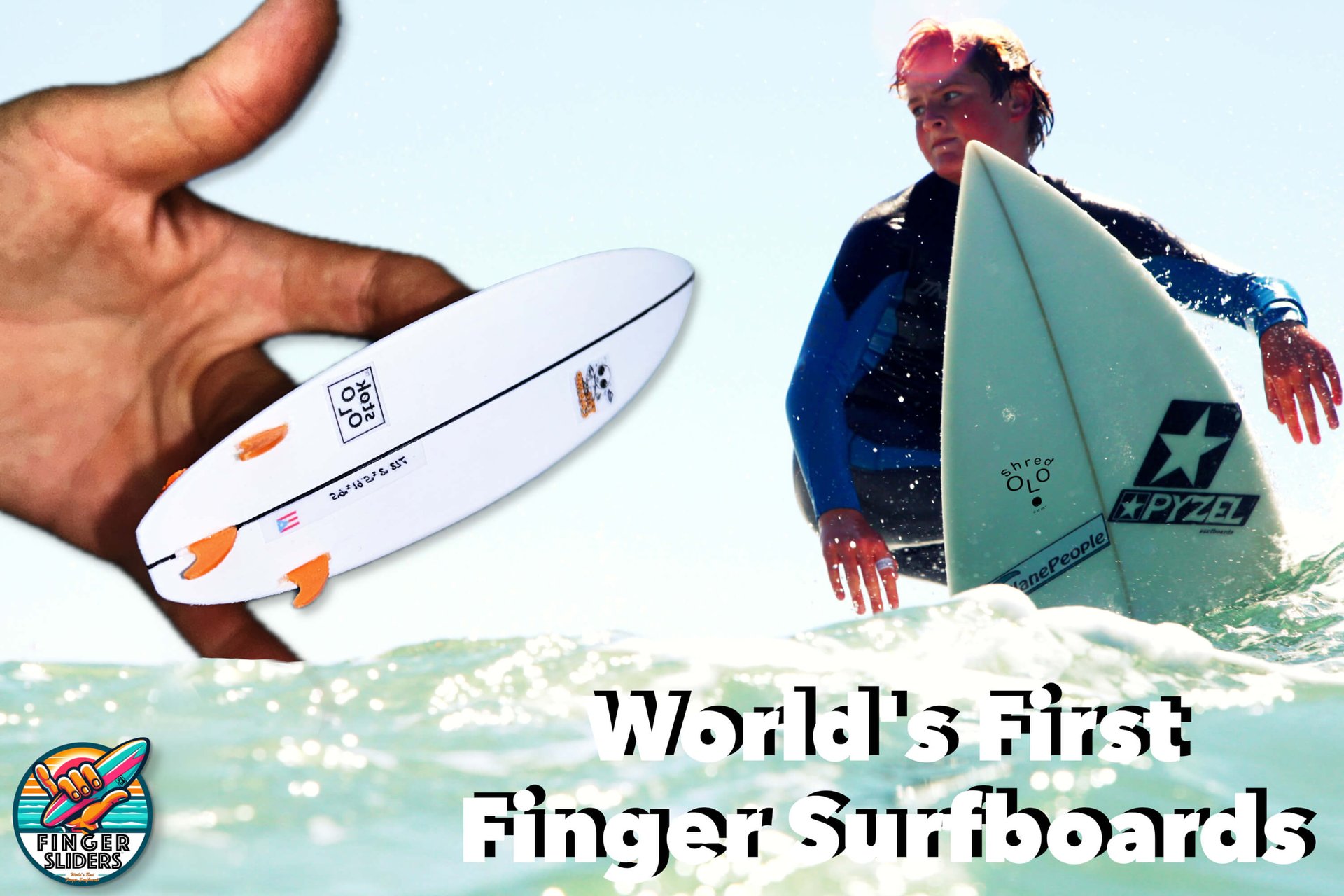 Finger Sliders finger surfboards Nug Thug