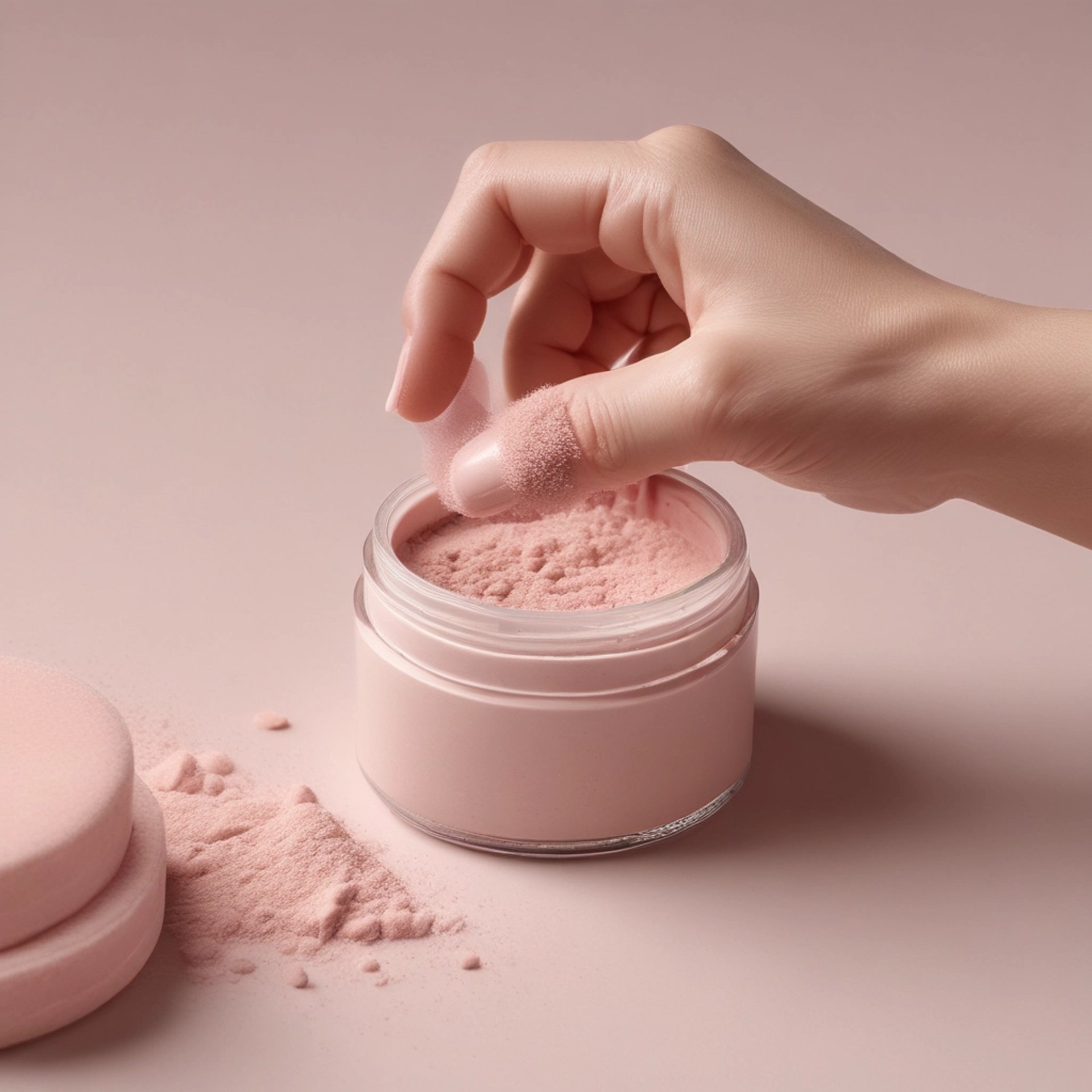 woman holding dried flower