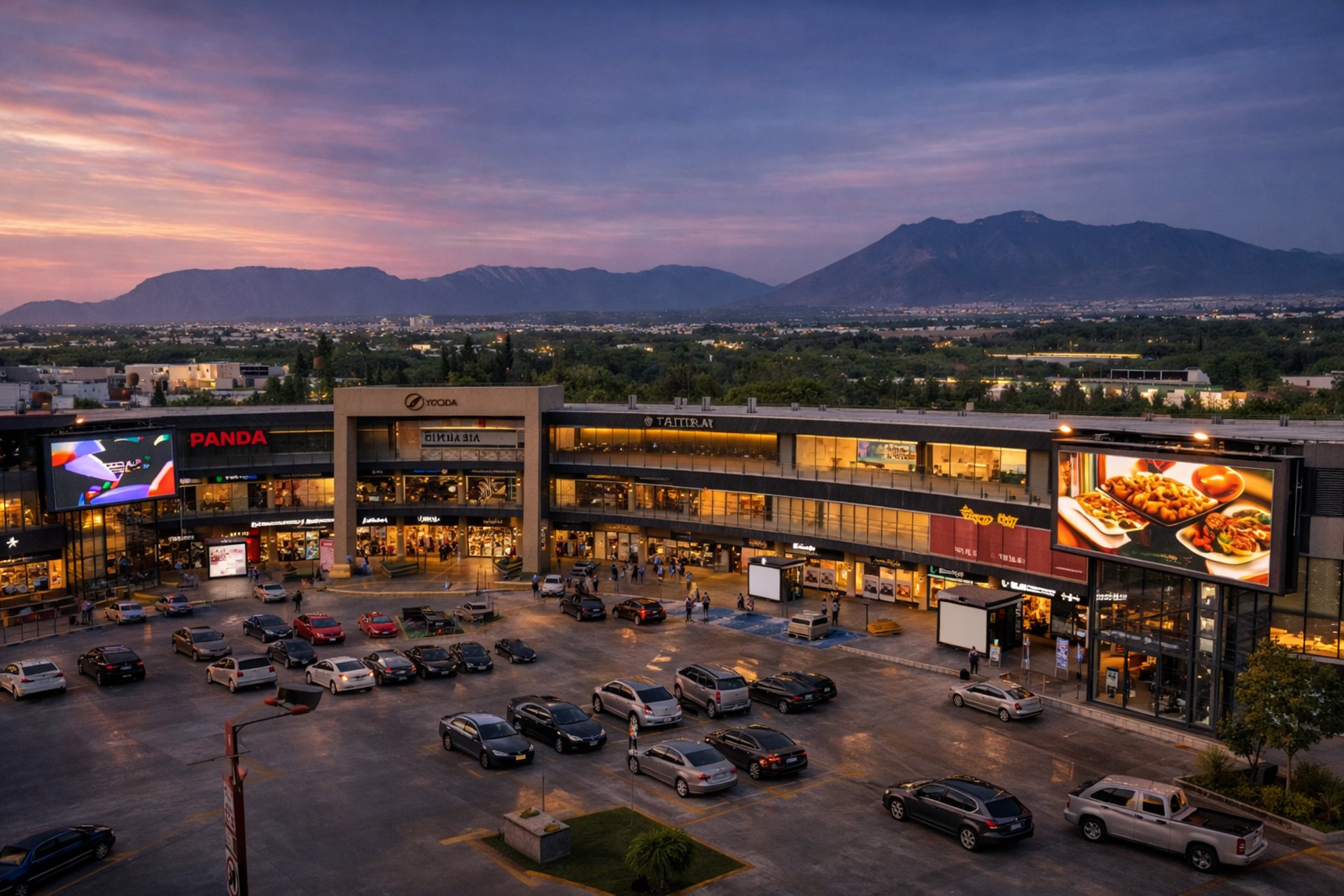 an abstract photo of a curved building with a blue sky in the background