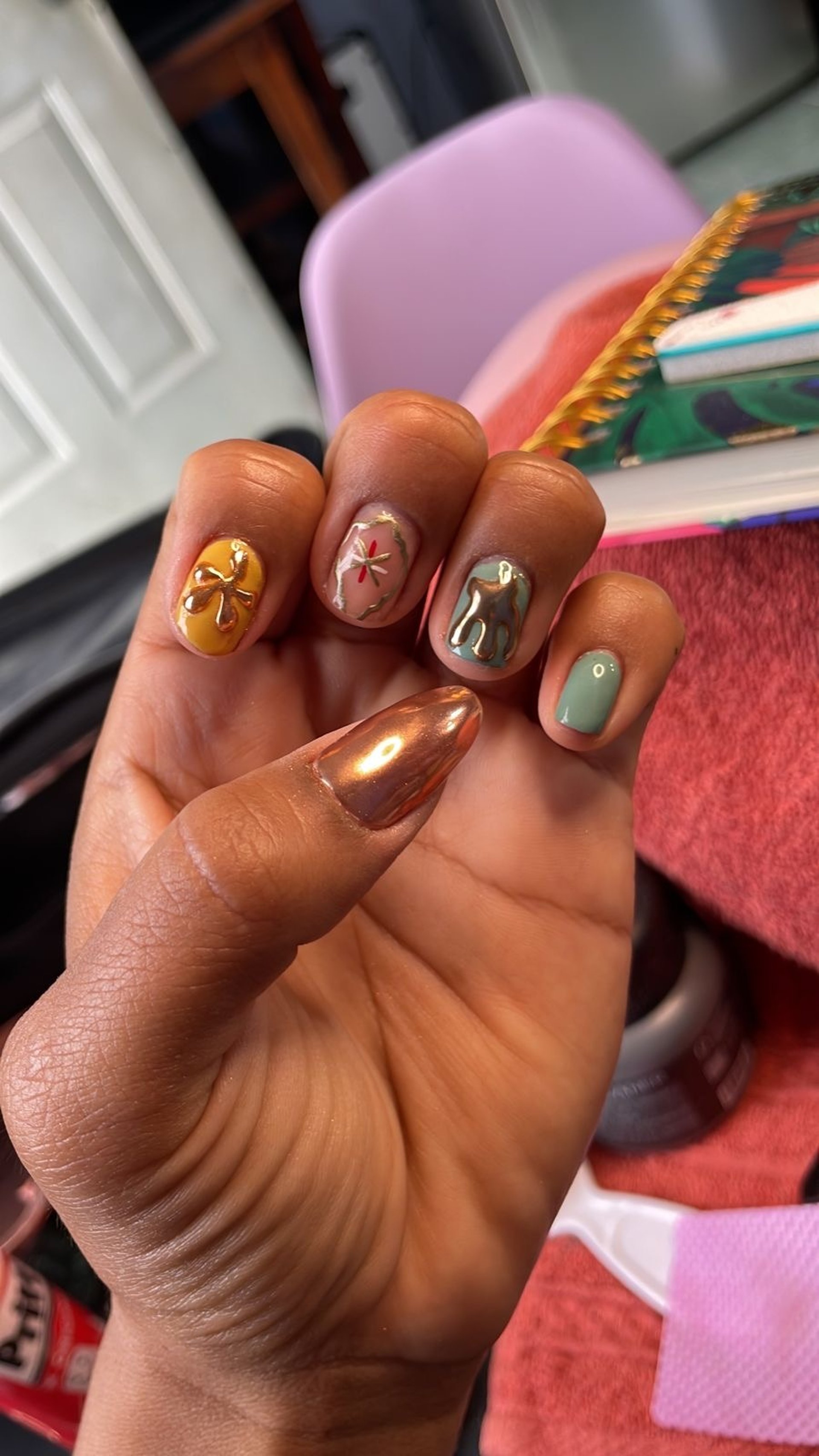 woman wearing yellow long-sleeved dress under white clouds and blue sky during daytime