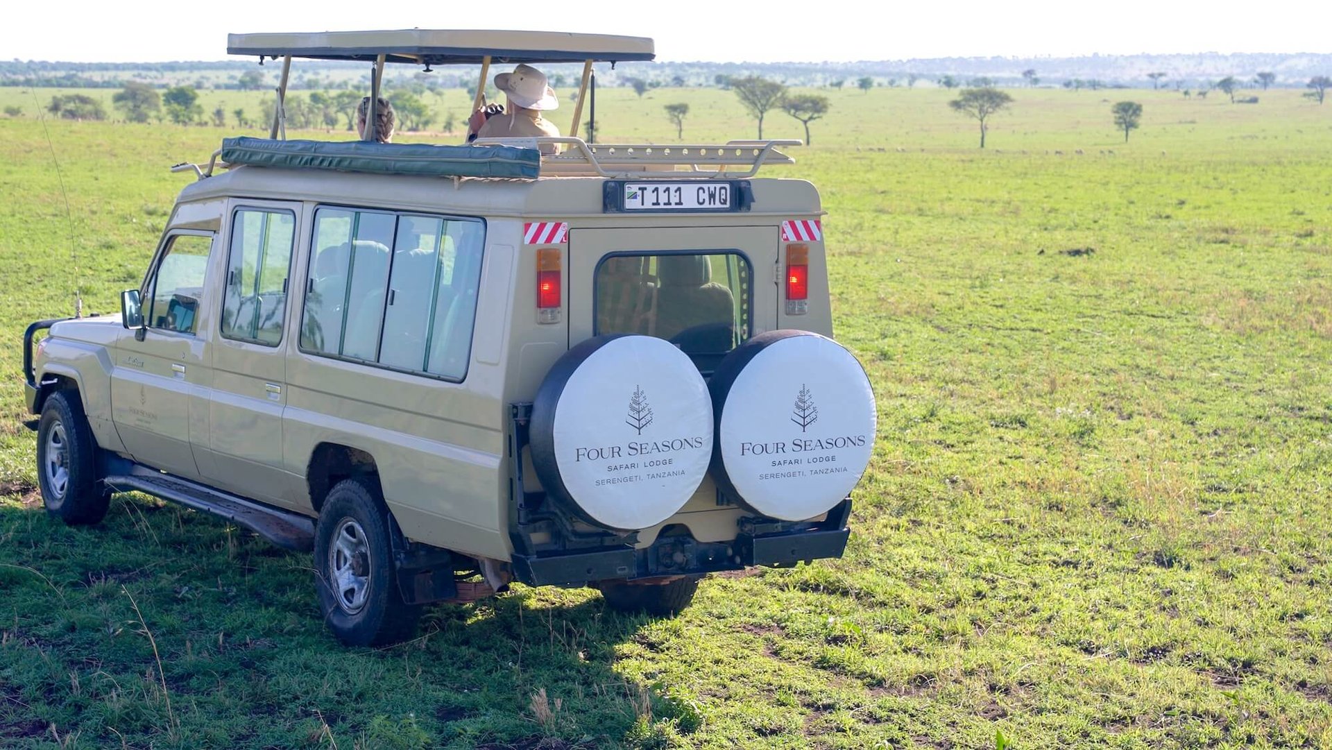 Four Seasons Serengeti Tanzania game safari car