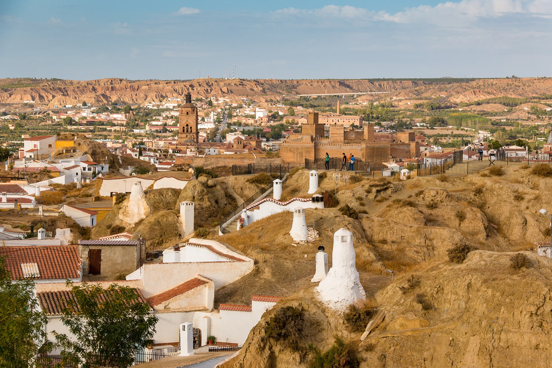 an abstract photo of a curved building with a blue sky in the background