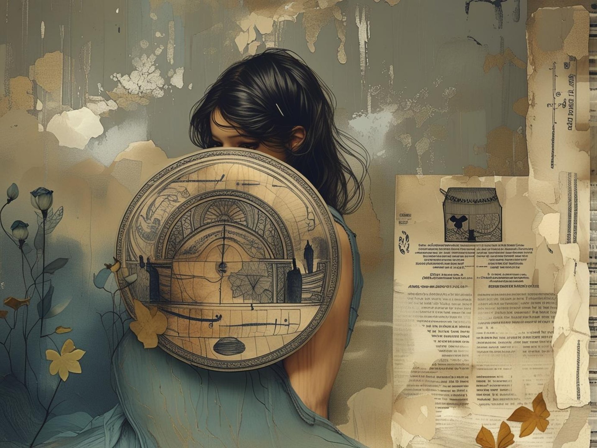 black blue and yellow textile