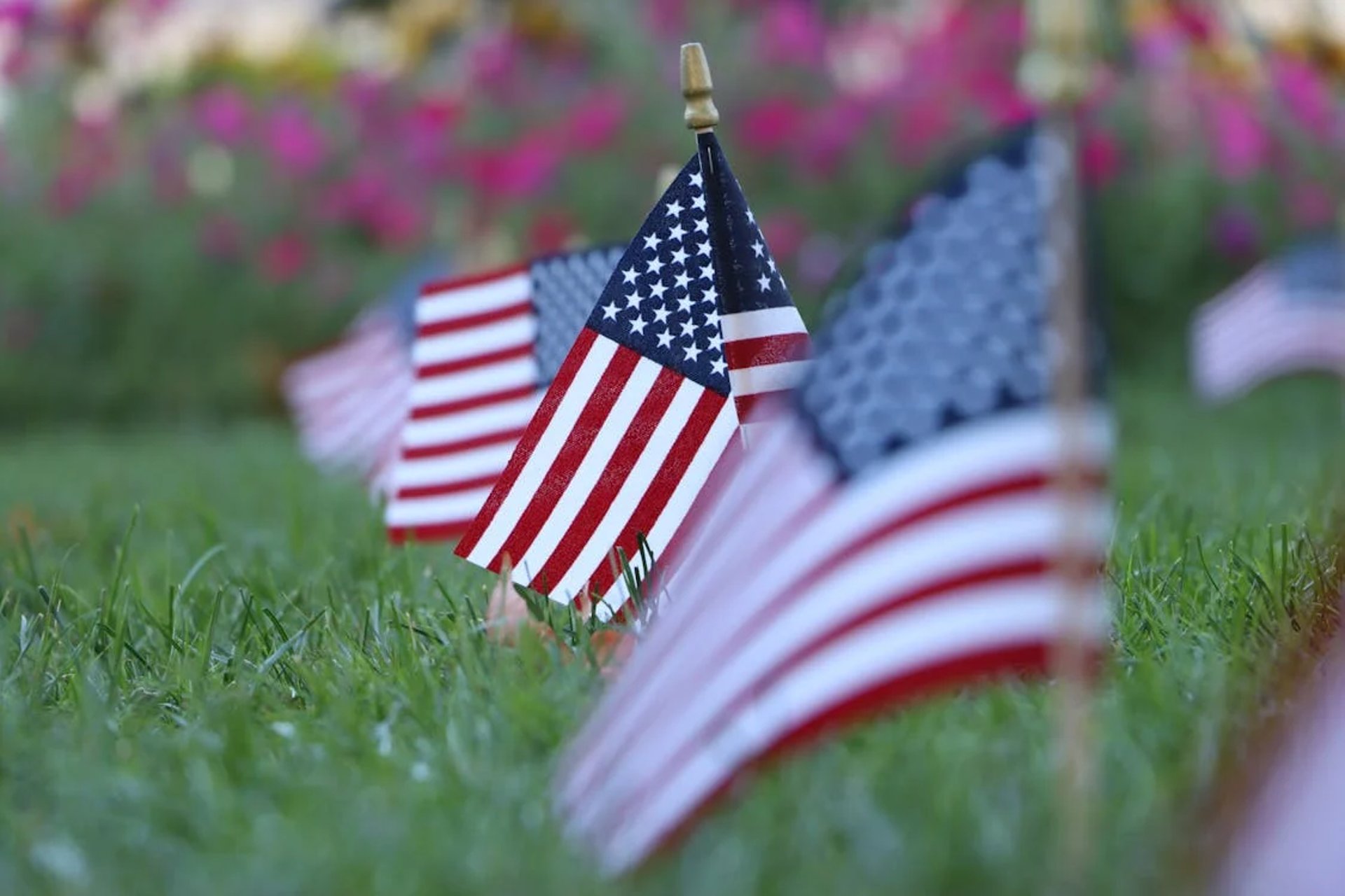 American flag lot