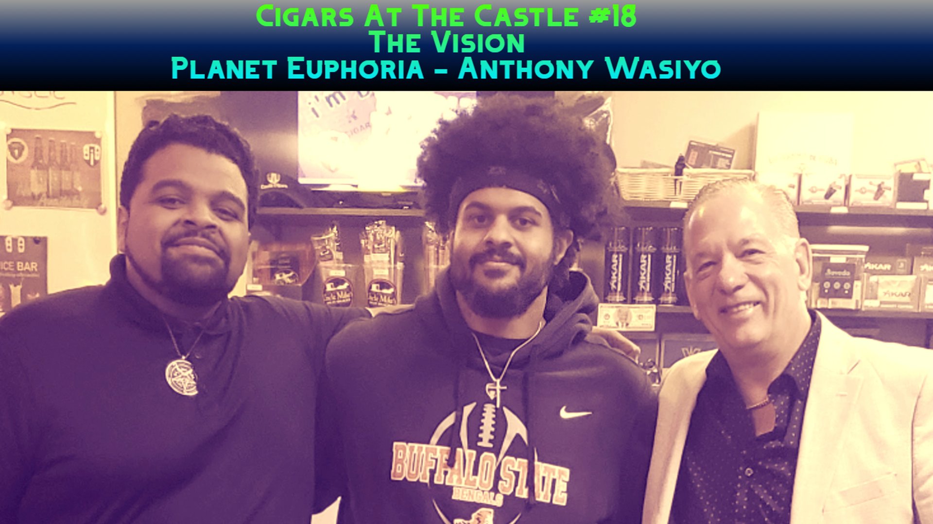 an abstract photo of a curved building with a blue sky in the background