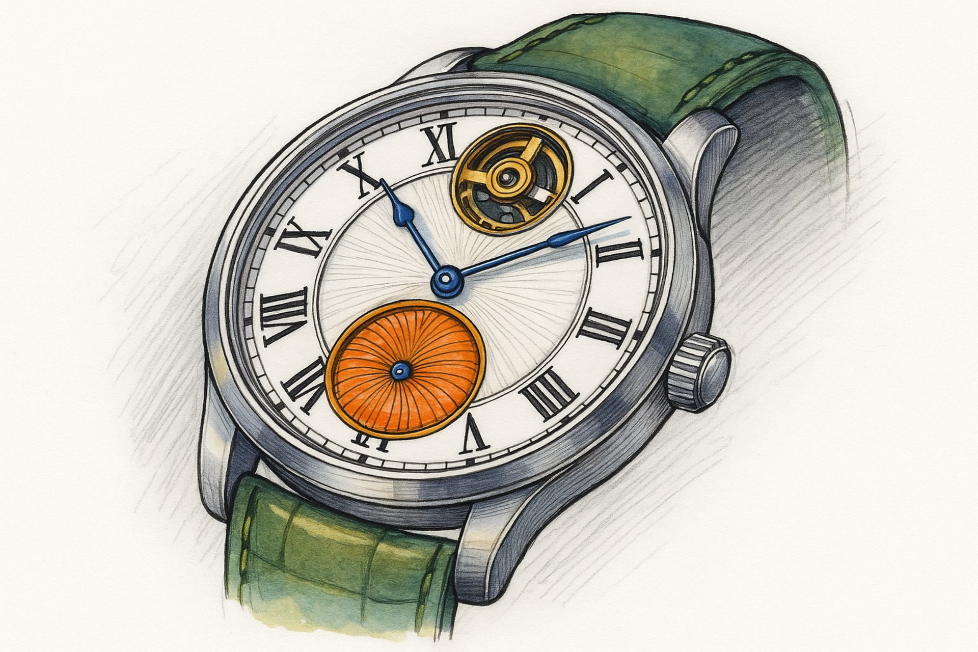 an abstract photo of a curved building with a blue sky in the background