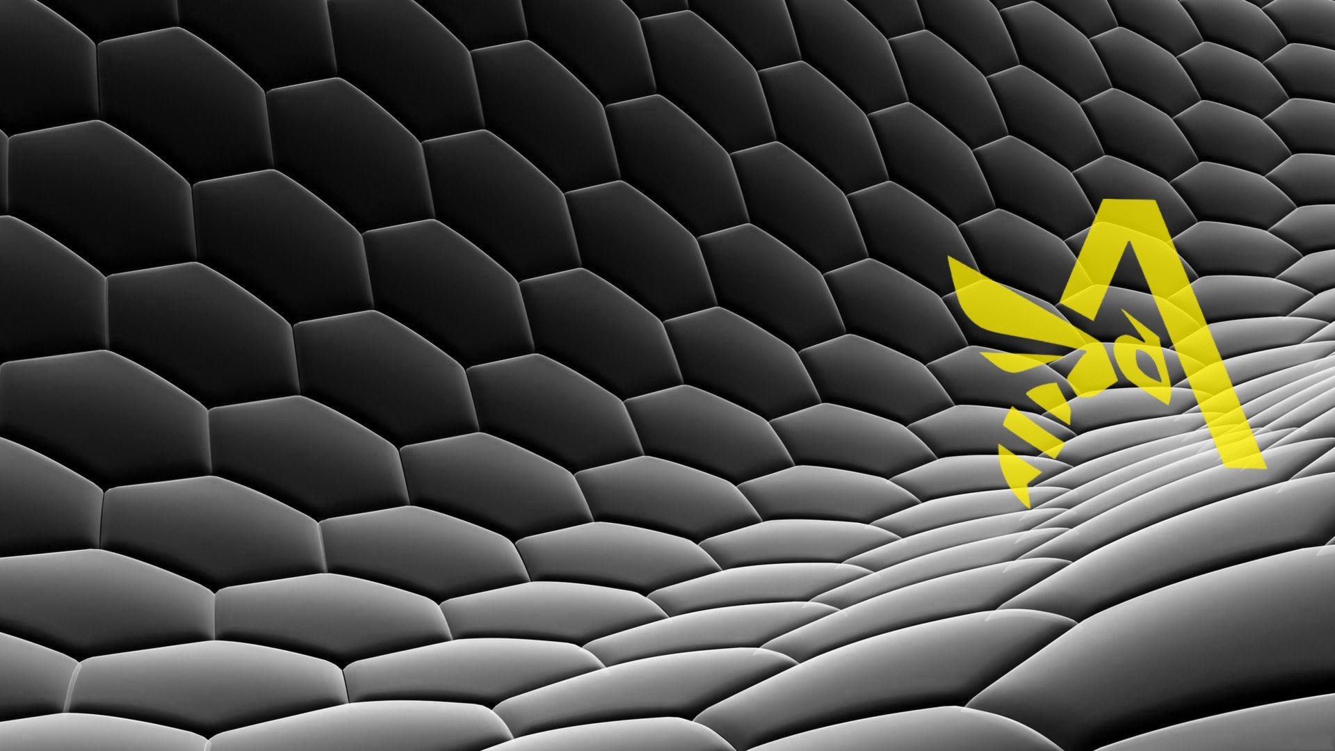 an abstract photo of a curved building with a blue sky in the background