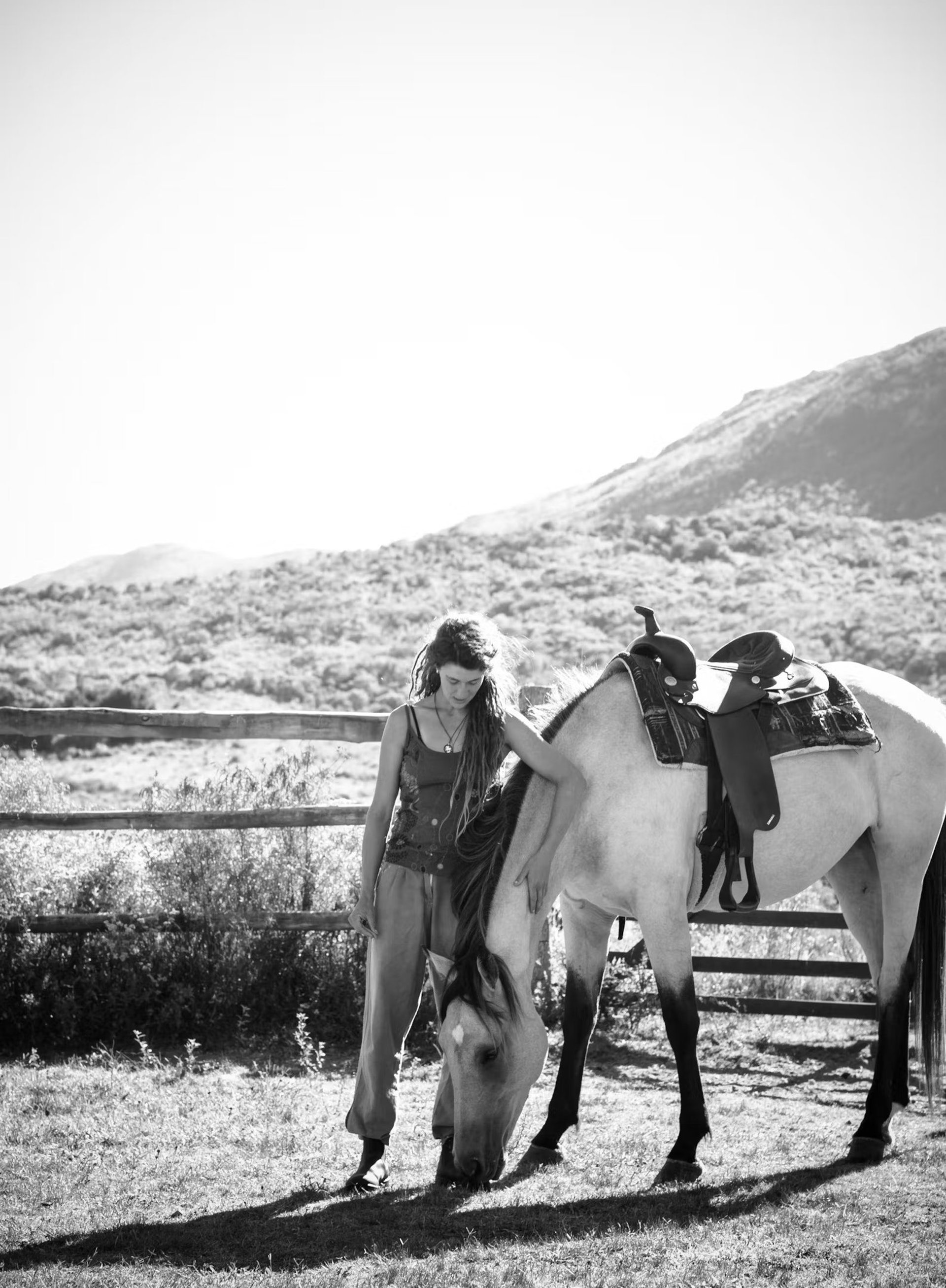 an abstract photo of a curved building with a blue sky in the background