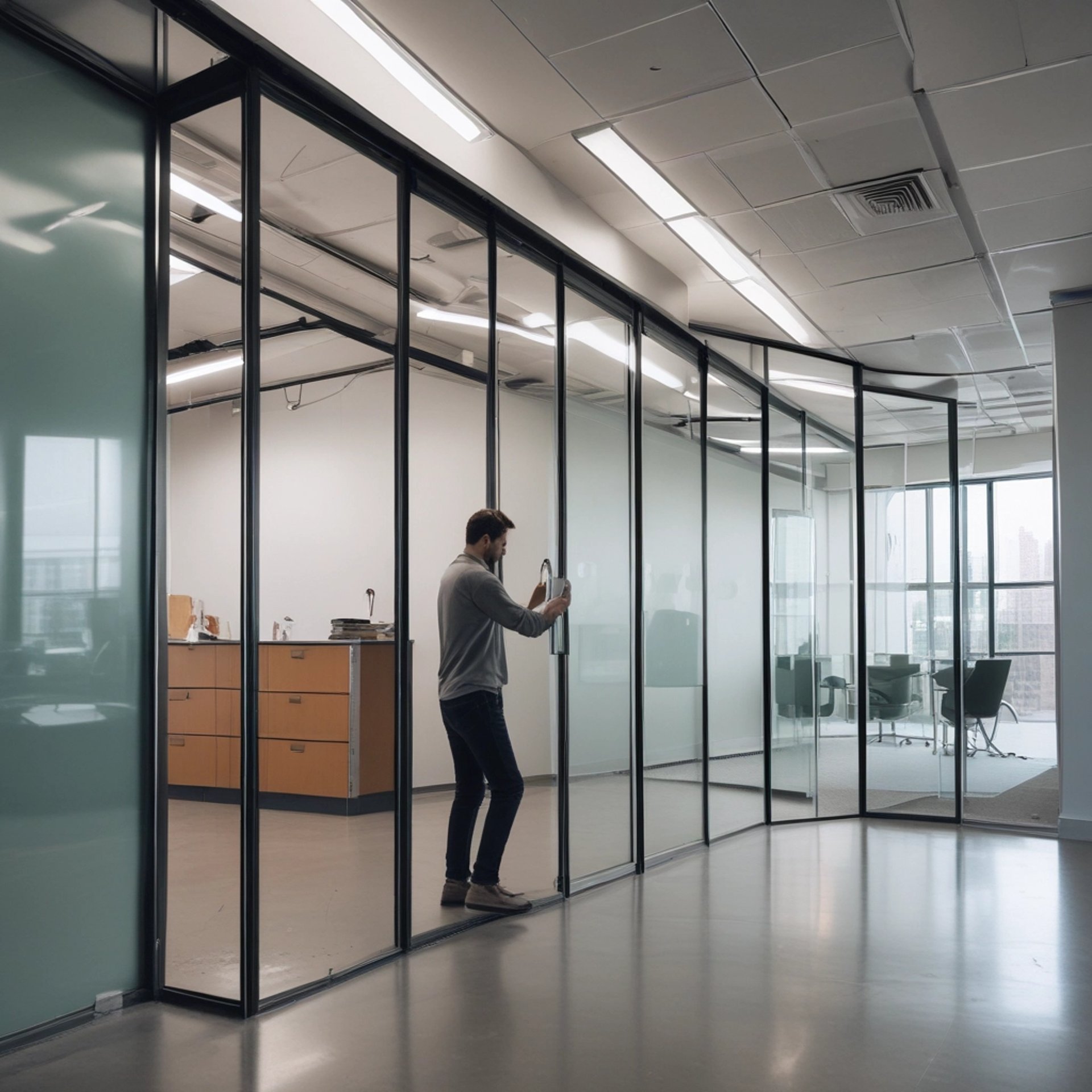 gray computer monitor