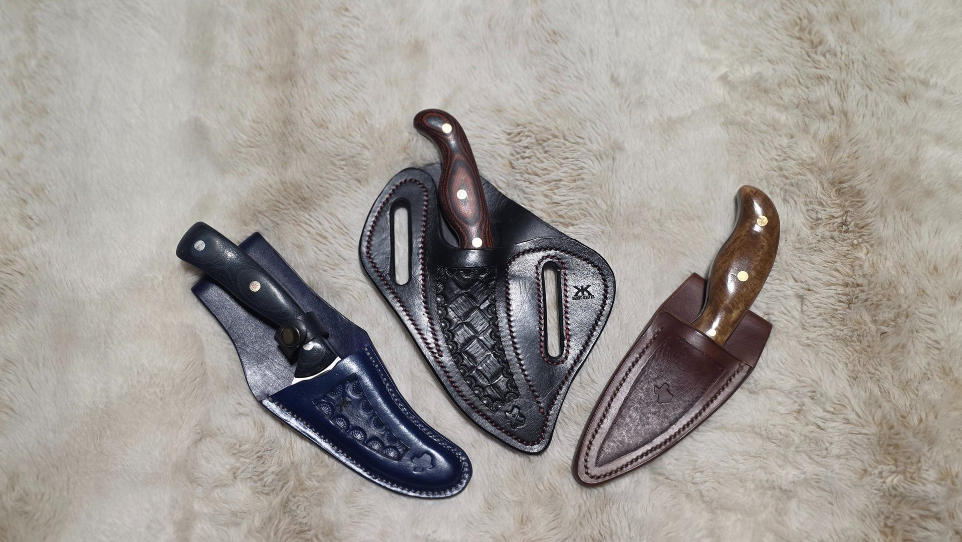 person wearing grey knit sweater