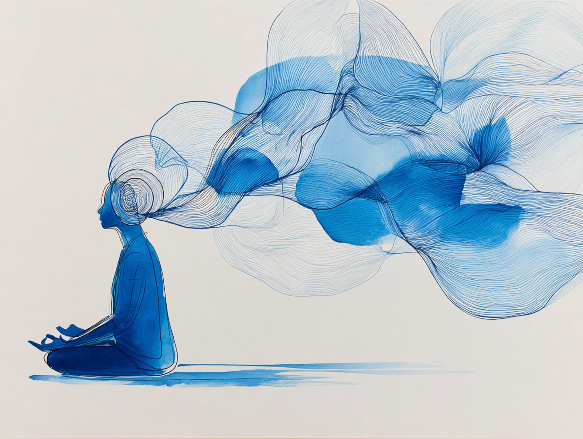 Kodėl negalite sustabdyti savo minčių (ir kodėl tai nėra meditacijos tikslas)?