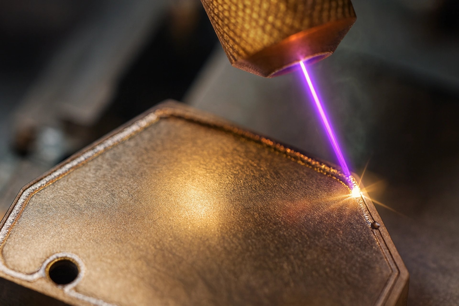 an abstract photo of a curved building with a blue sky in the background