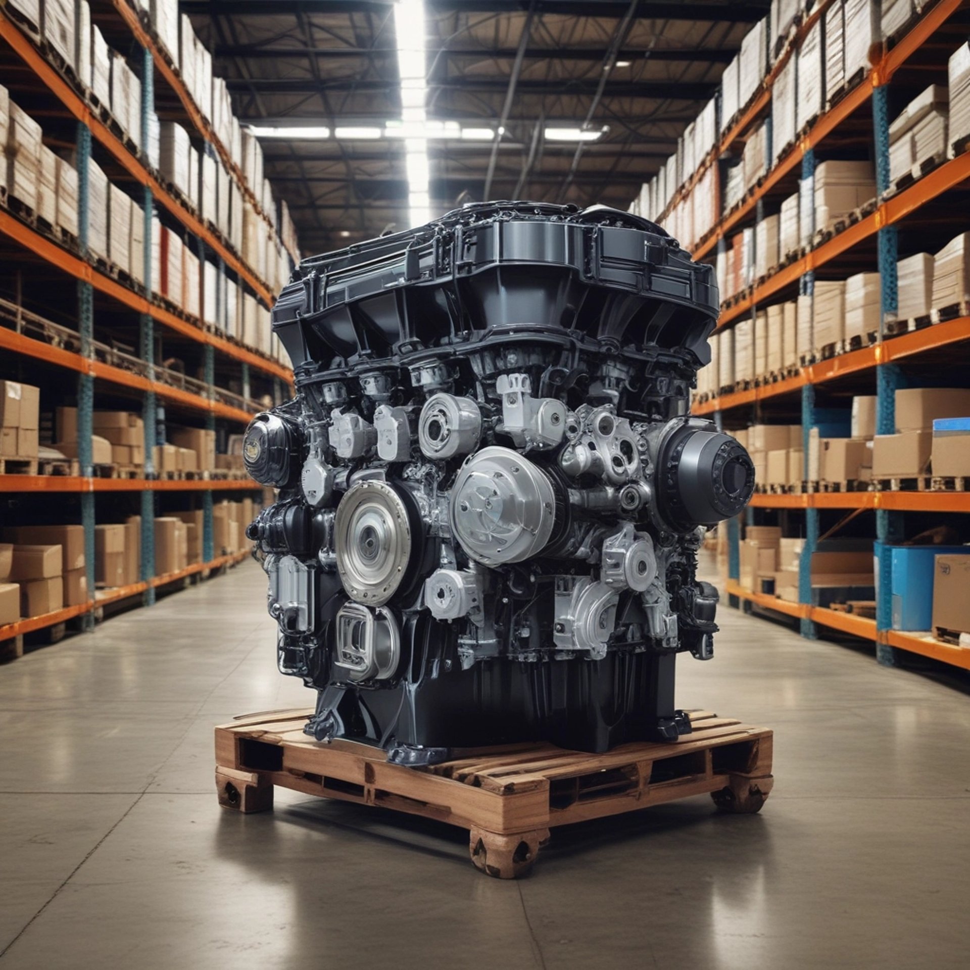 an abstract photo of a curved building with a blue sky in the background