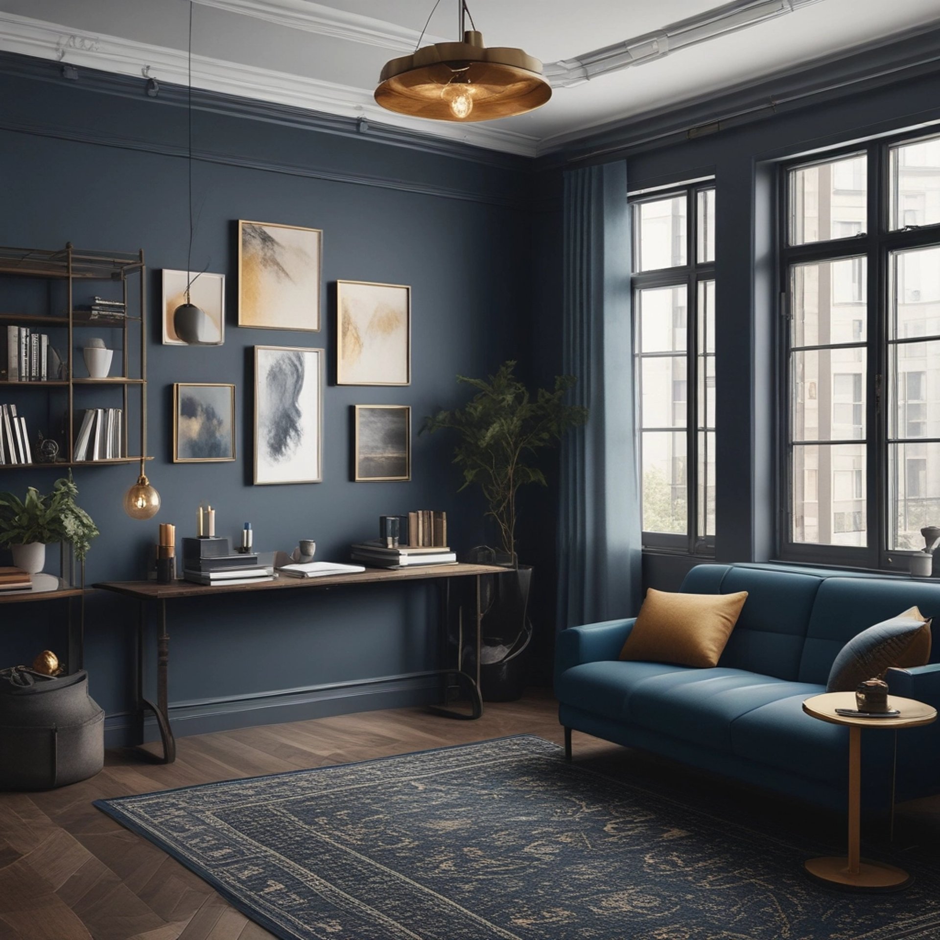 black and brown leather padded tub sofa