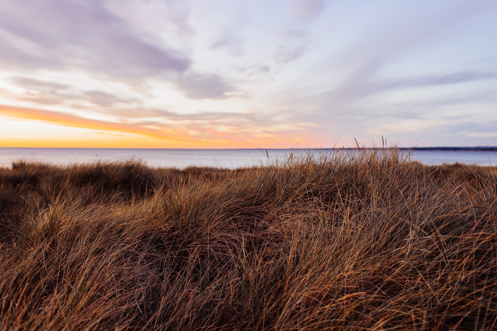 an abstract photo of a curved building with a blue sky in the background