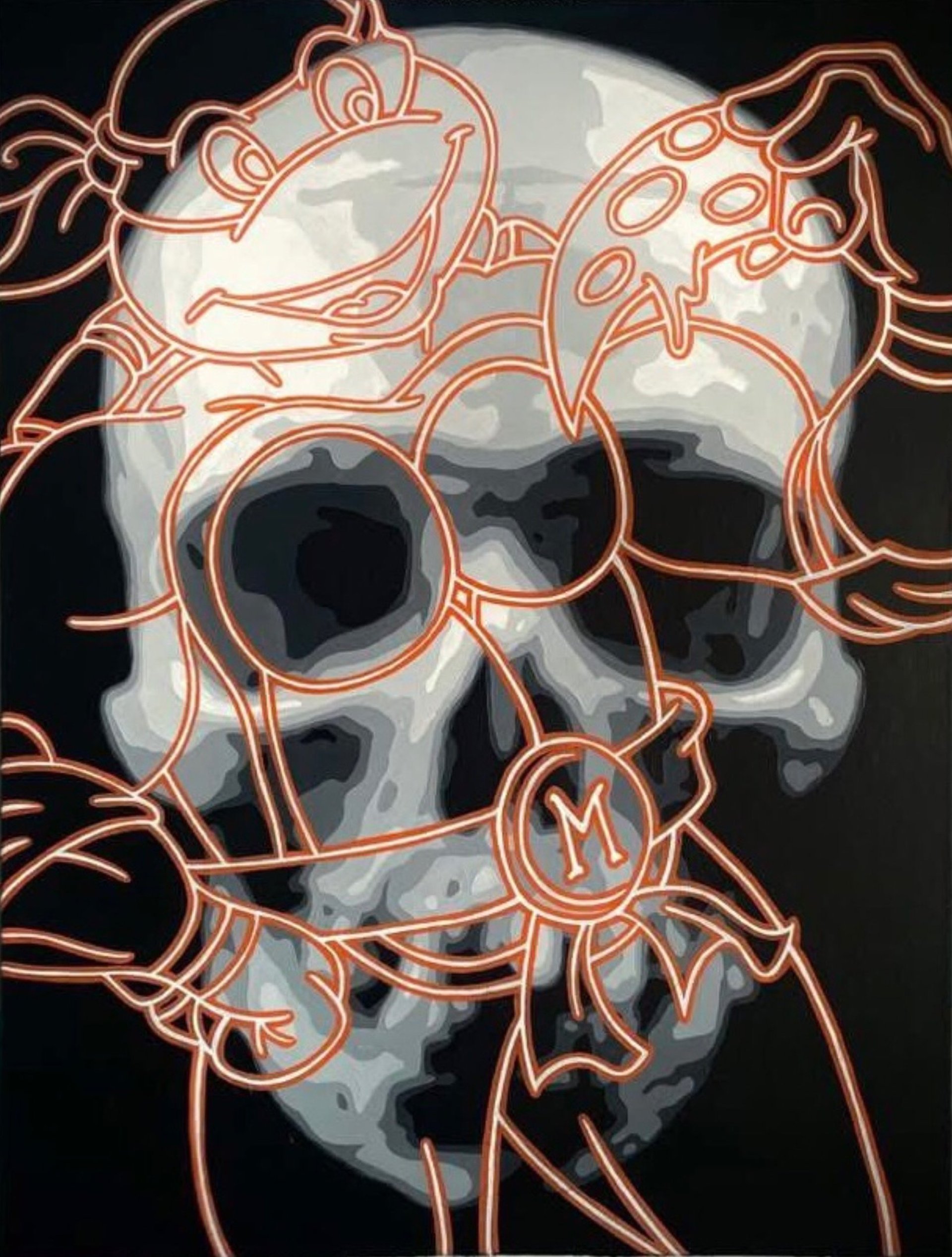 black and white bed linen