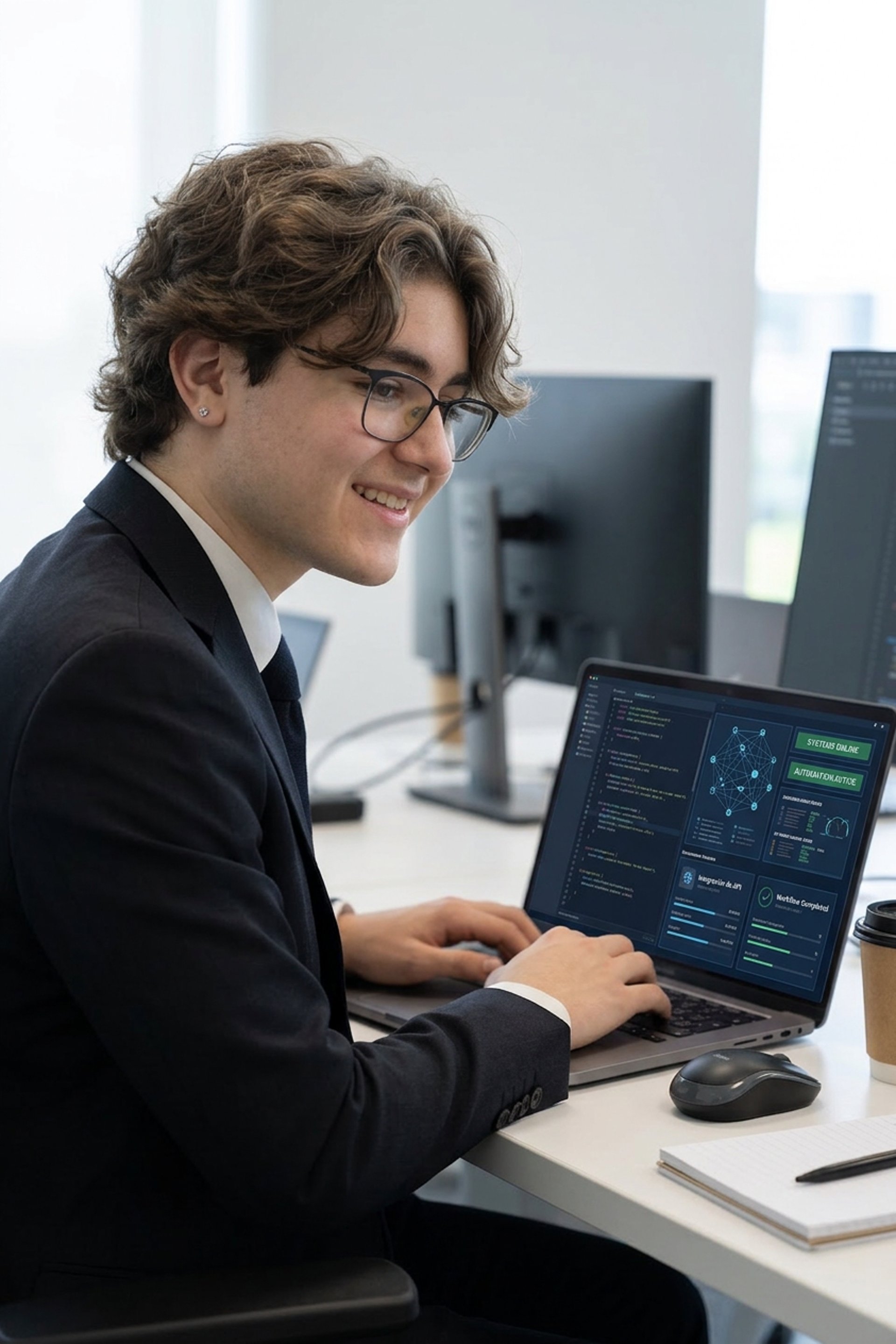 gray computer monitor