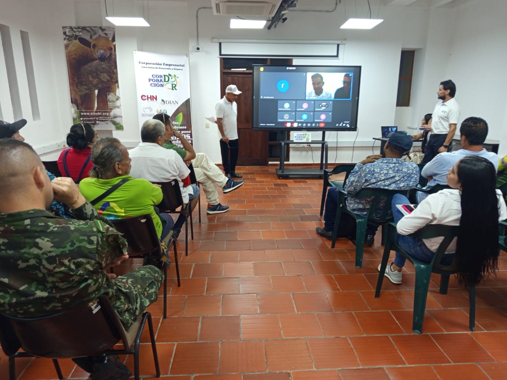 an abstract photo of a curved building with a blue sky in the background