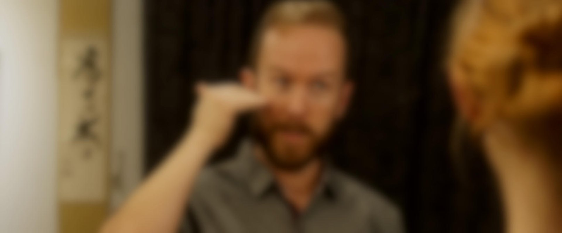 accent coach working with an actor