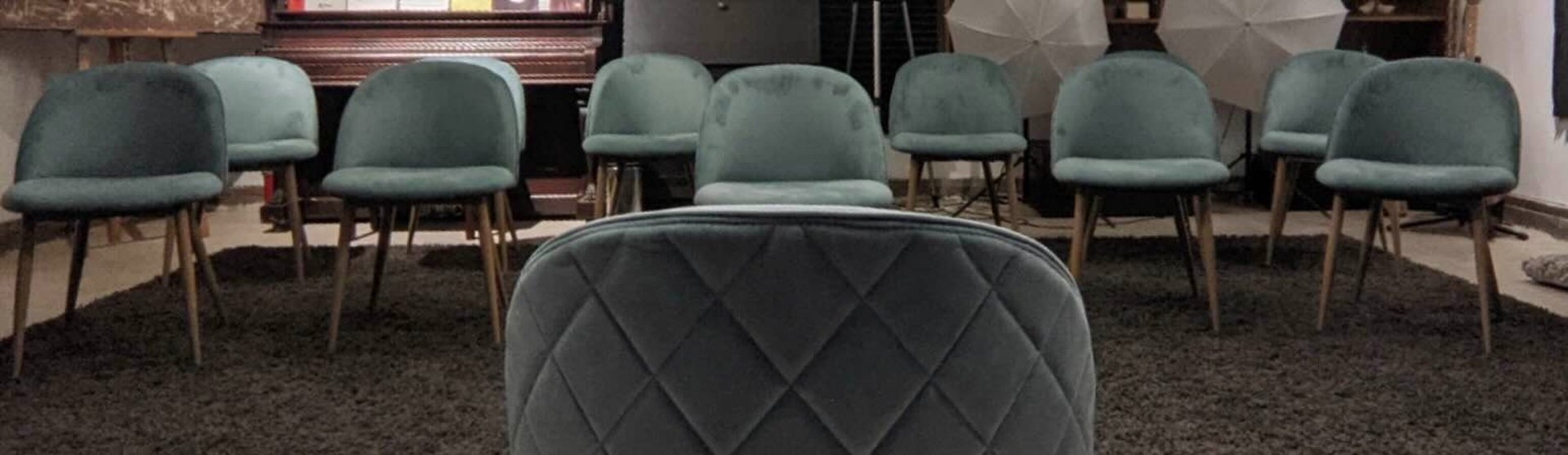 view from the stage at Braden Lynch Studio