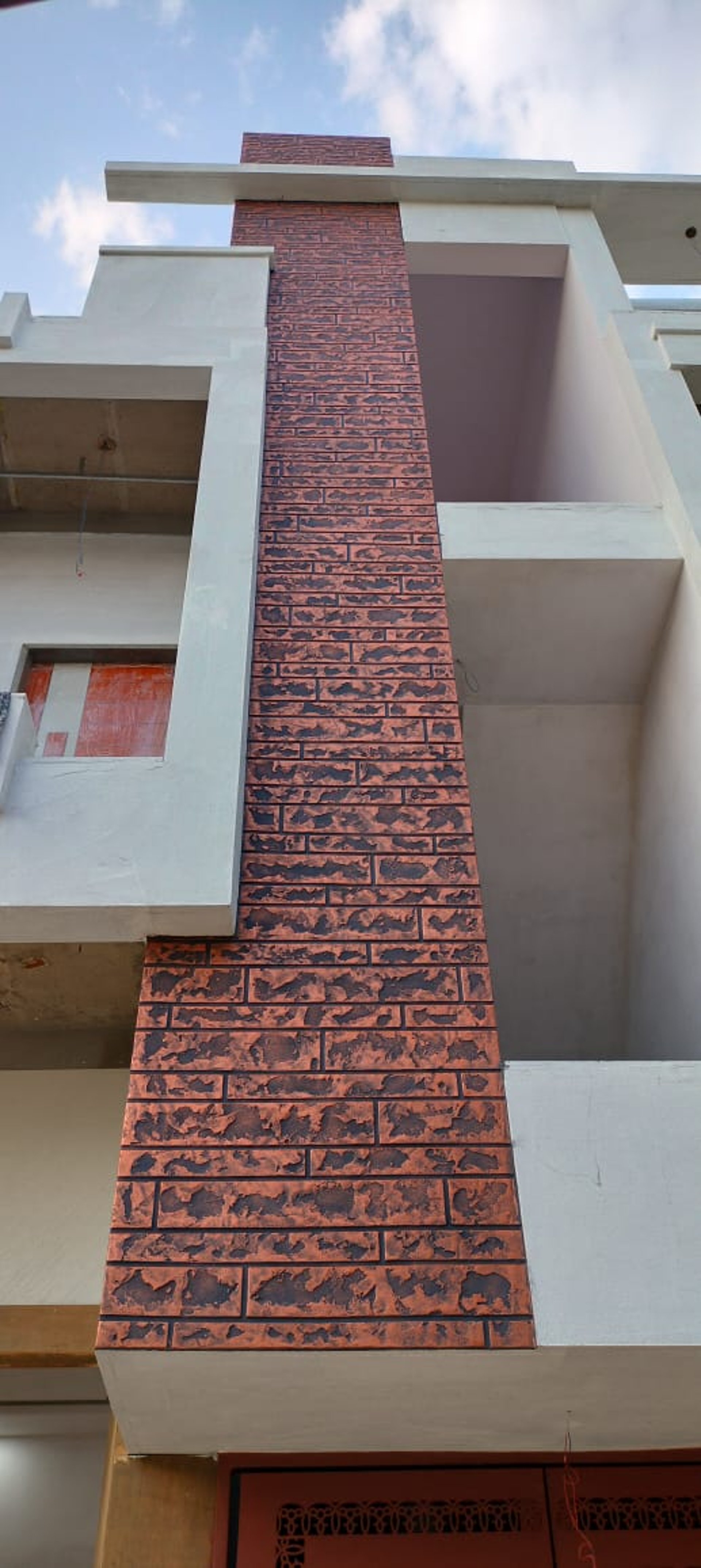 red bricks wall