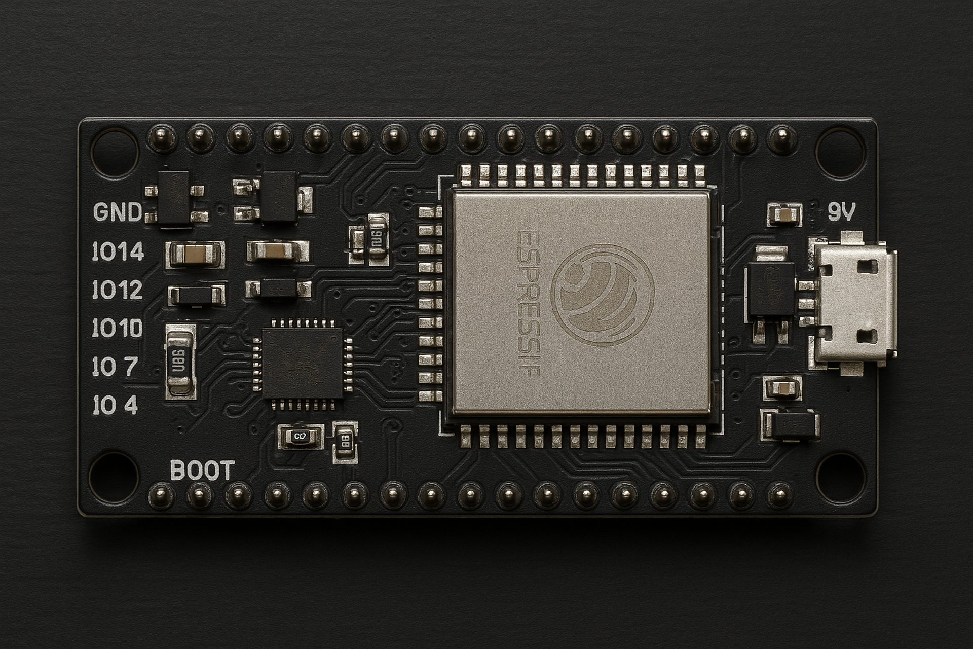 flat lay photography of circuit board