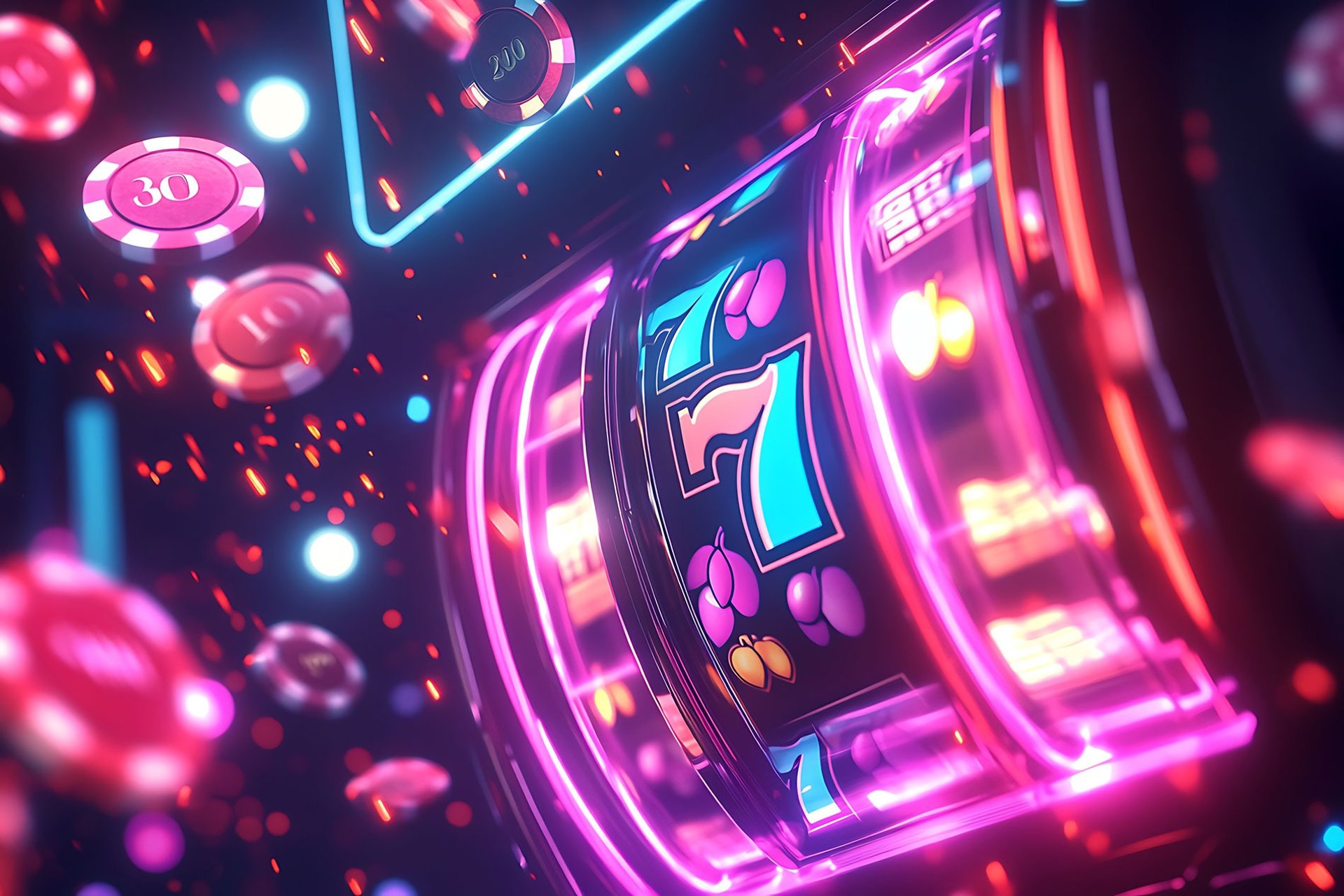 a close up of a pink object with the word gaming on it