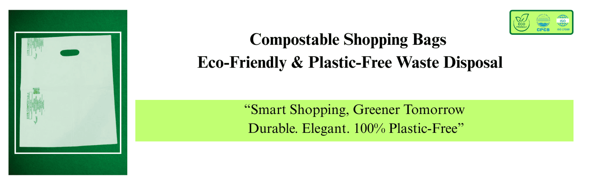 Compostable Shopping bag