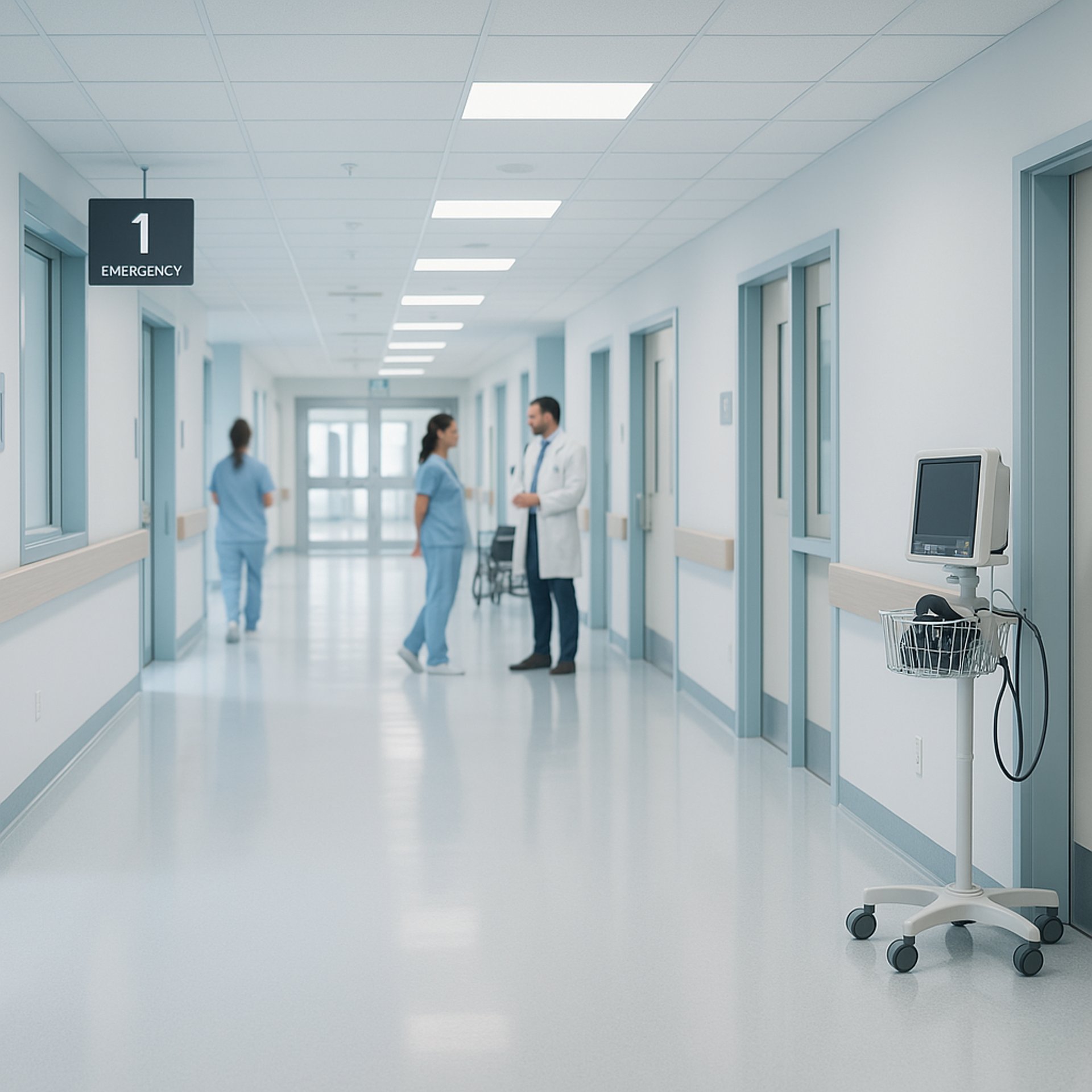 white medical equipment