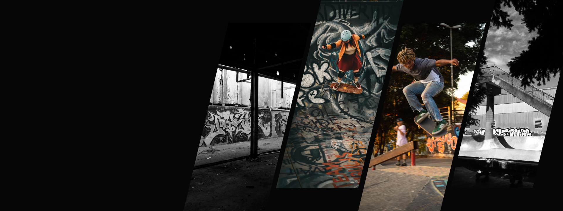 a man riding a skateboard down a street