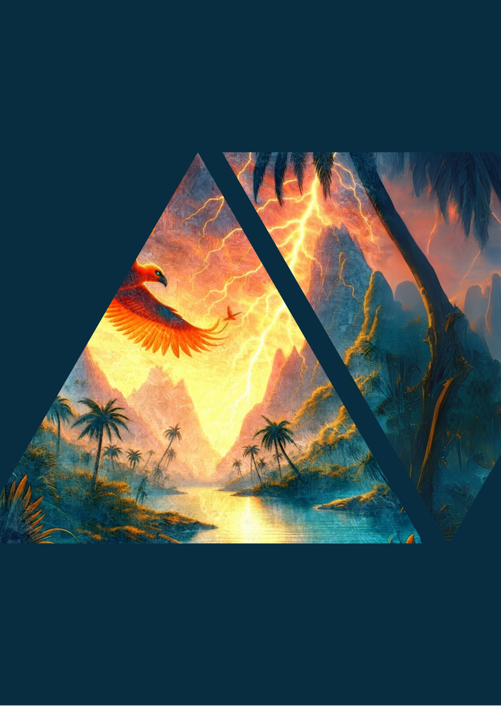 an abstract photo of a curved building with a blue sky in the background