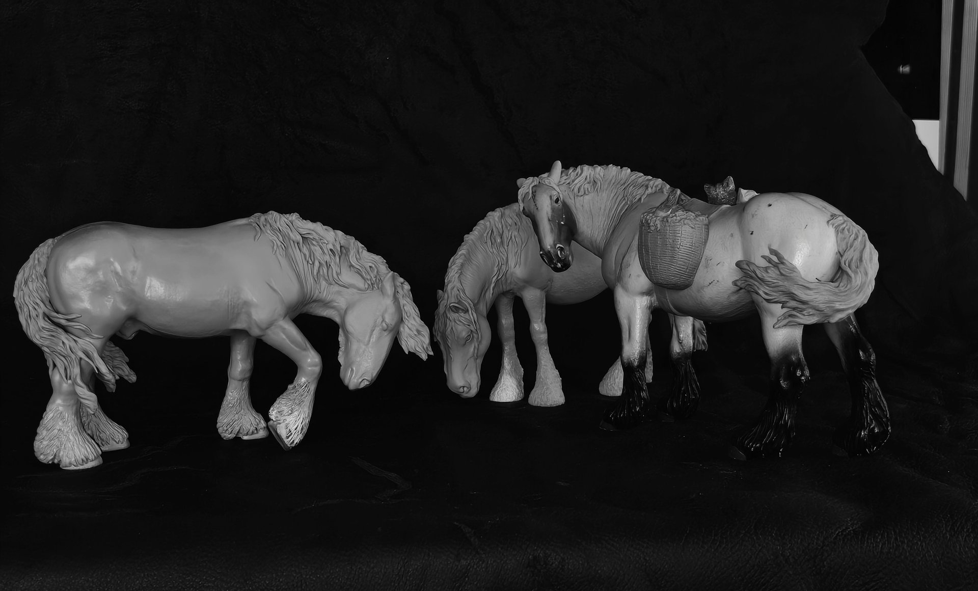 an abstract photo of a curved building with a blue sky in the background