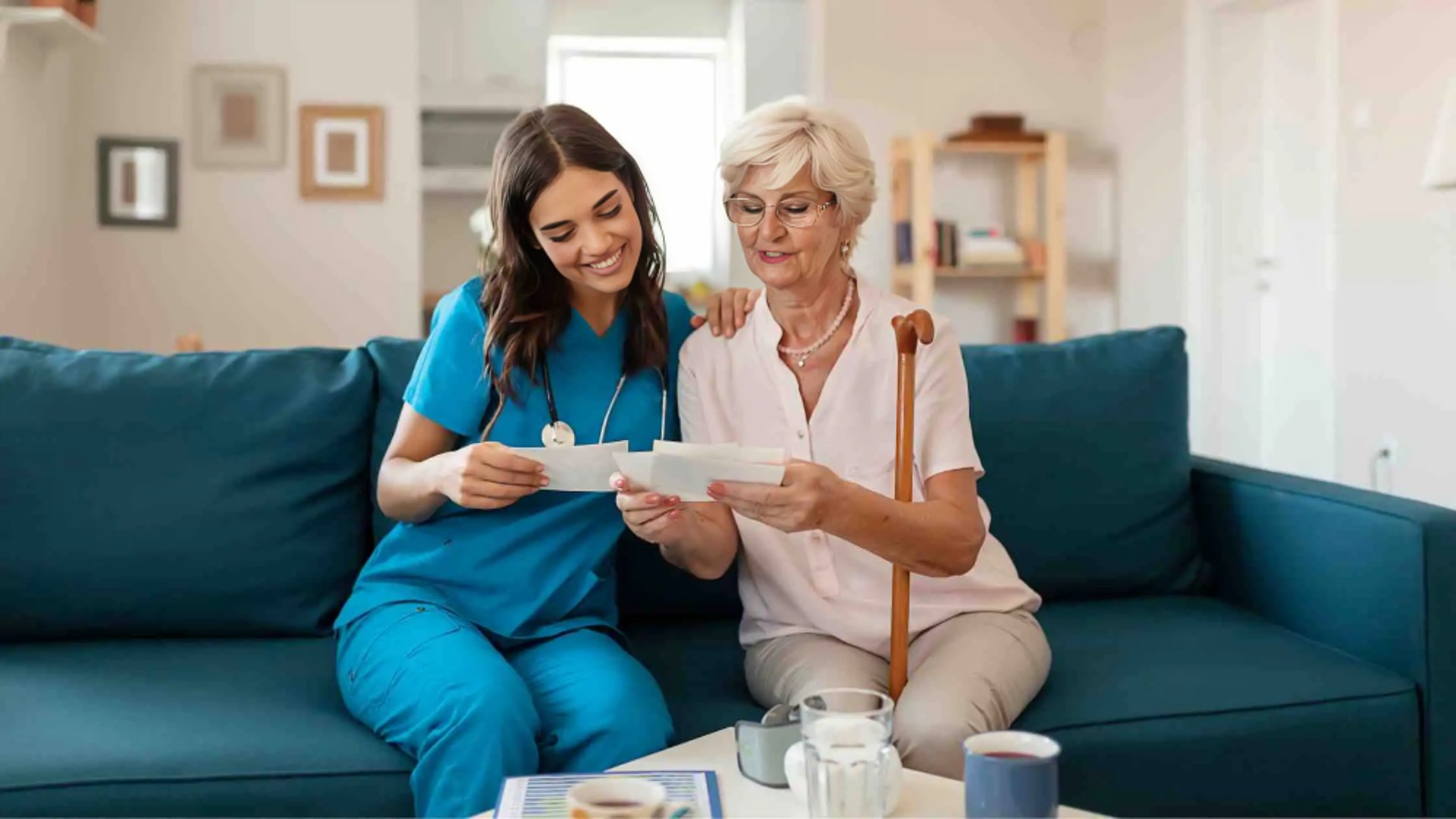 woman carrying toddler sitting on chair