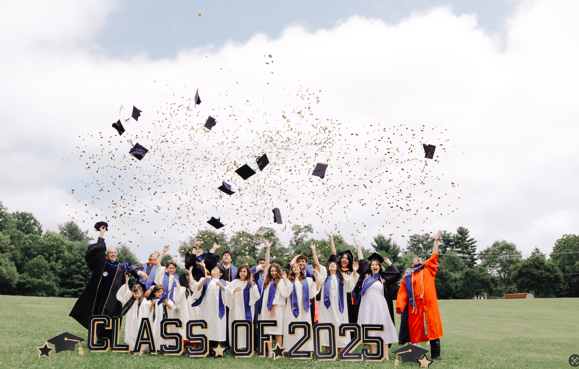 an abstract photo of a curved building with a blue sky in the background